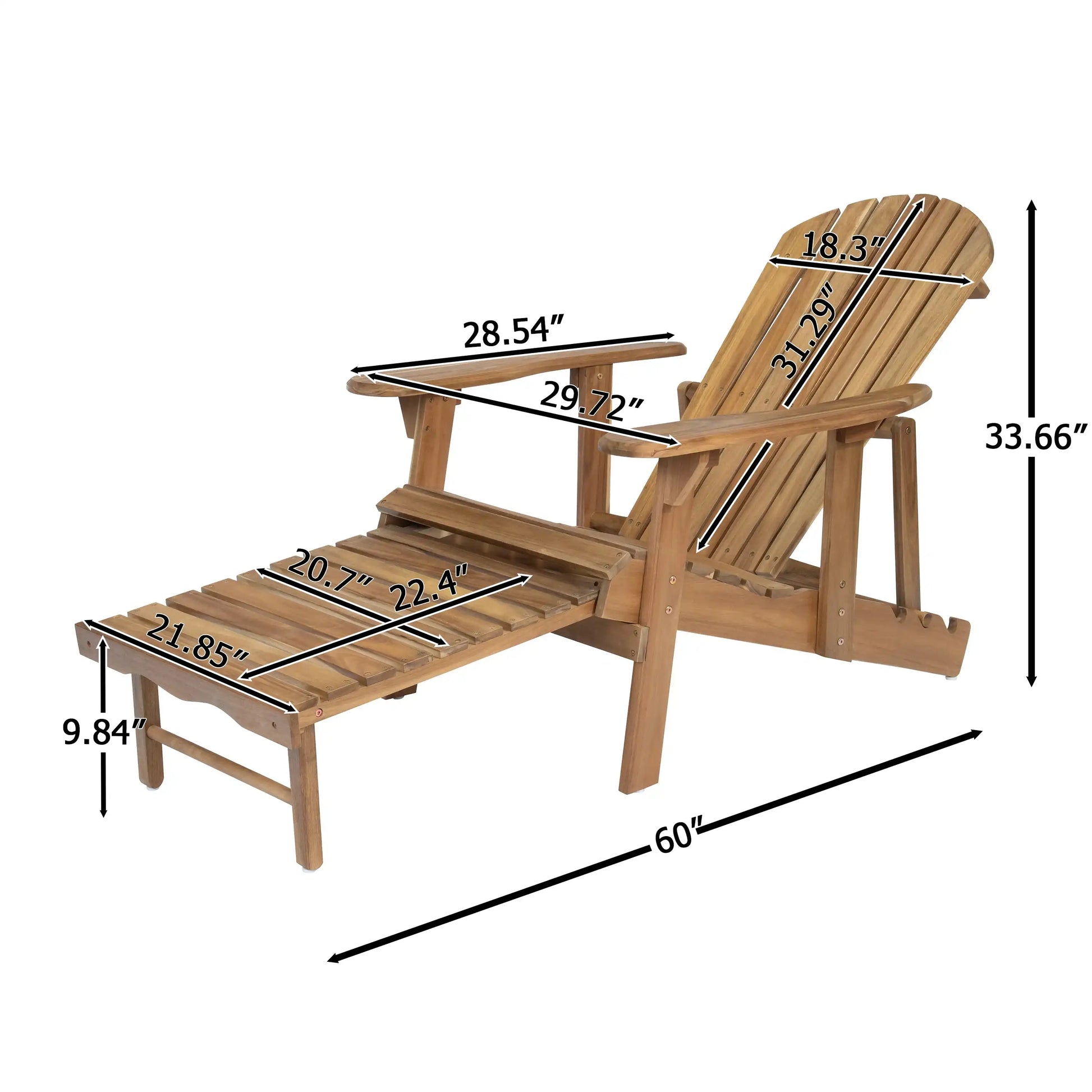 Malibu Adirondack Outdoor Chair - Best Buy Furniture