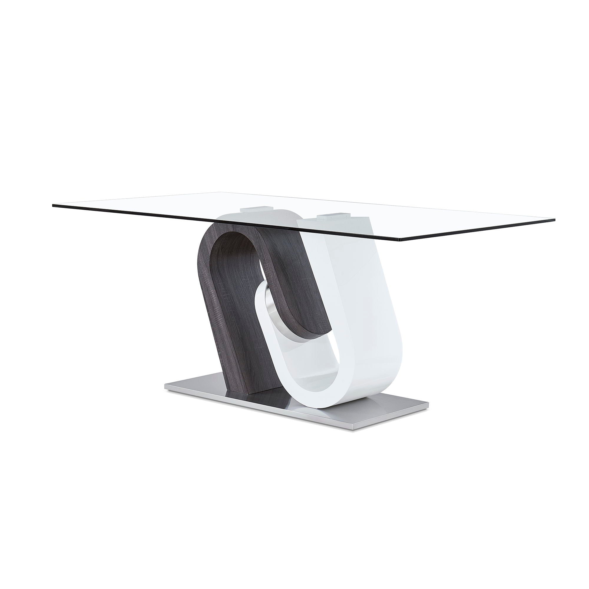 Anne - Dining Table - White / Gray - Best Buy Furniture