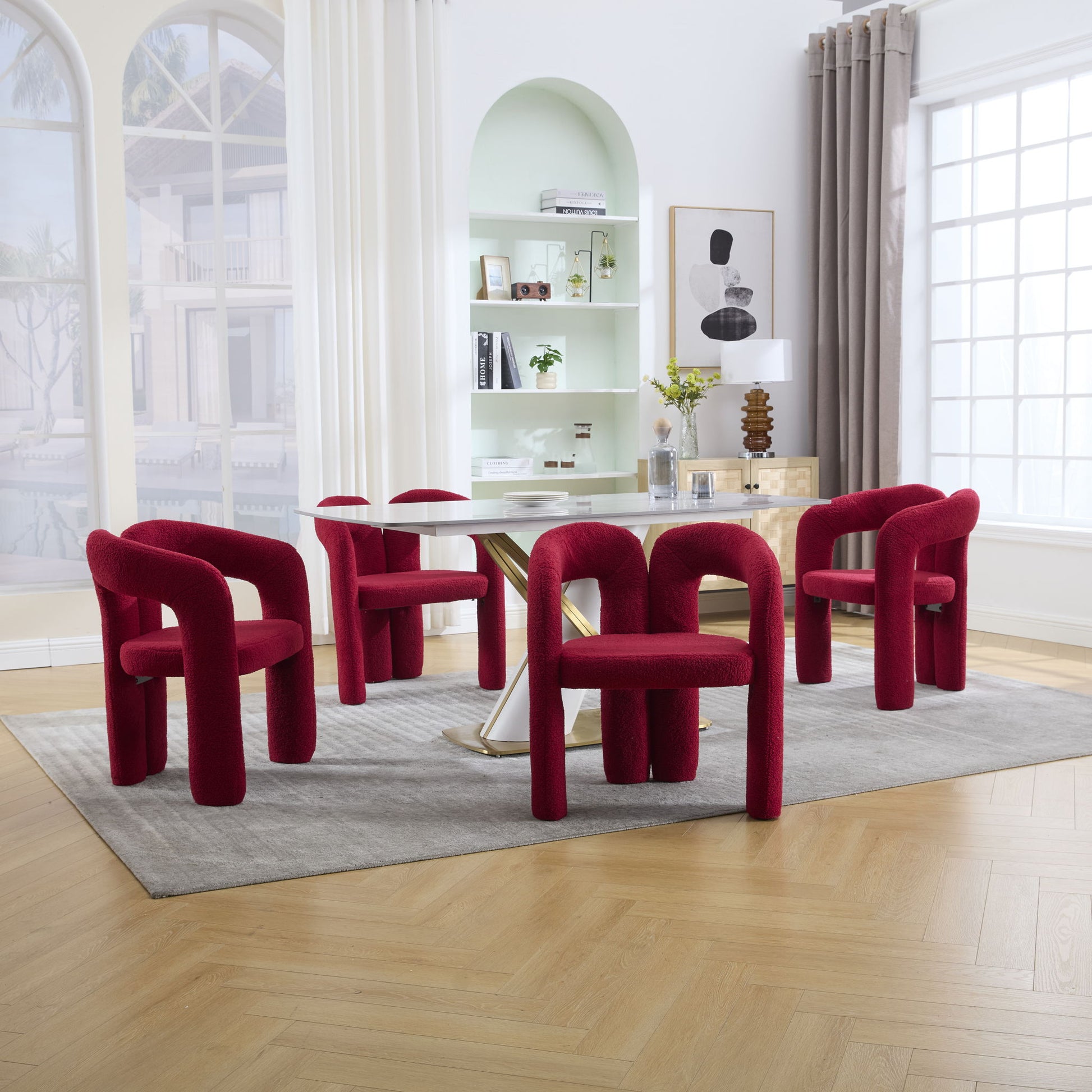 Coolmore Contemporary Designed Accent / Dining Chair With Armrests - Best Buy Furniture