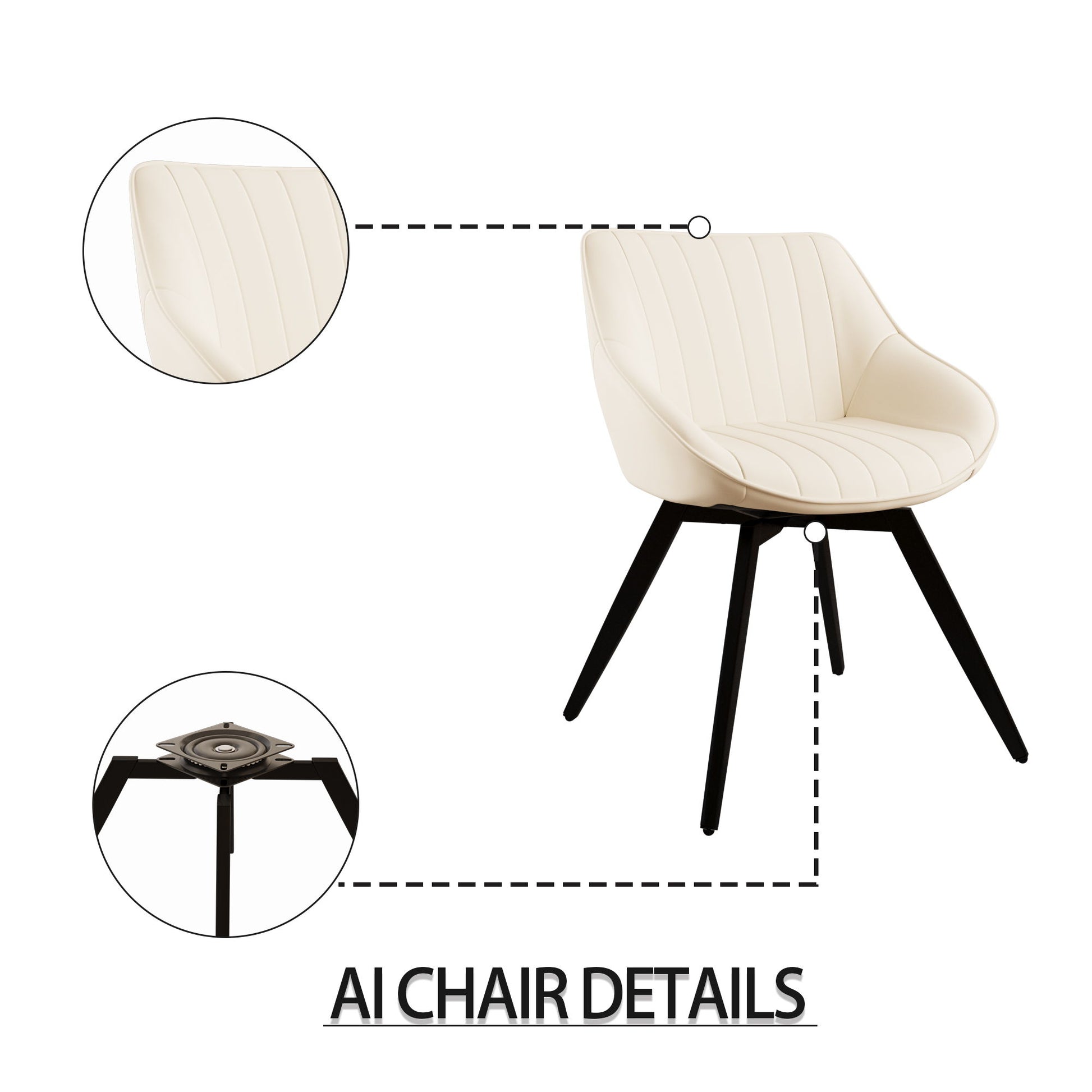 Round Dining Table Set With Tulip Design And 2 Chairs - Best Buy Furniture