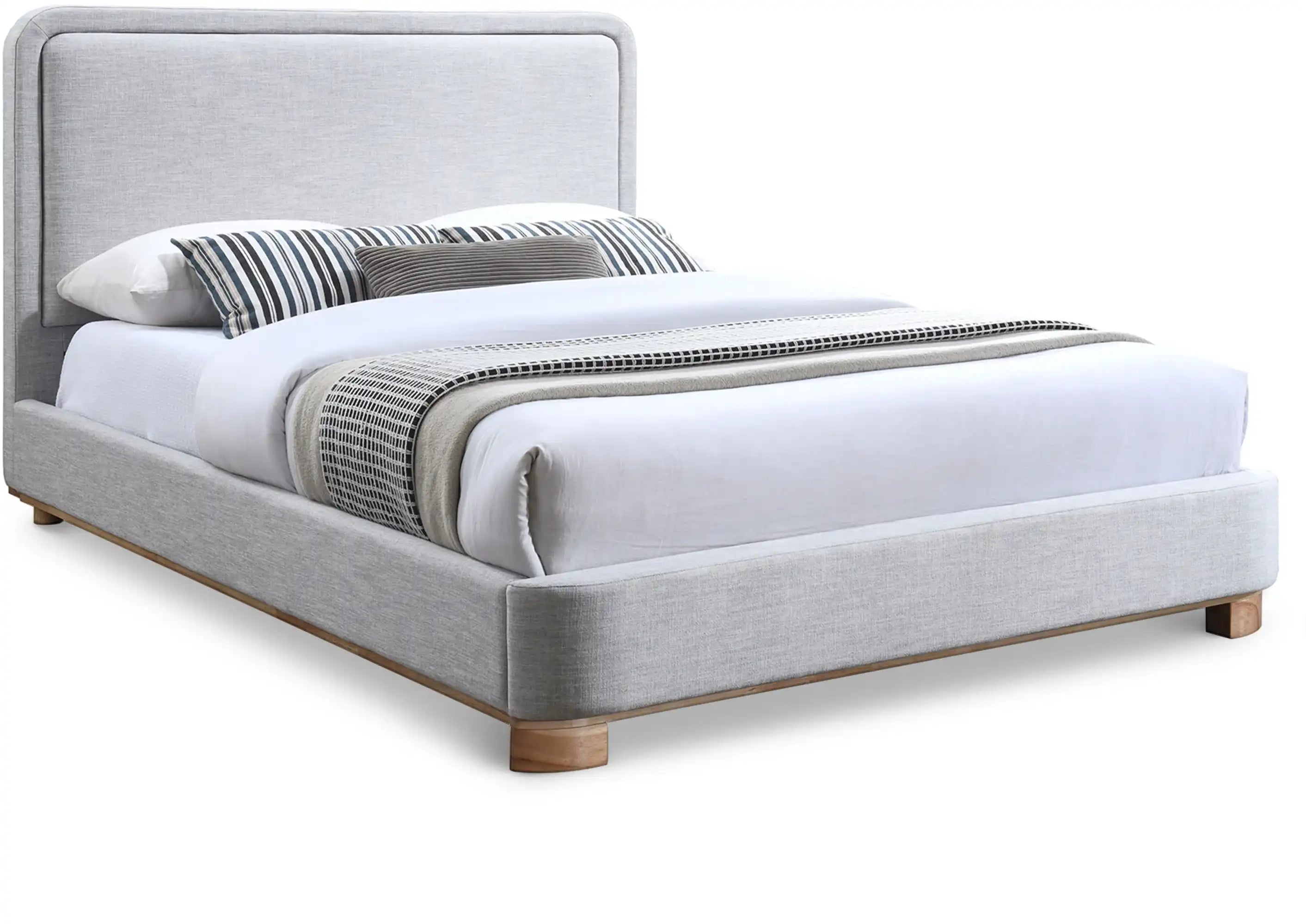 Nolita - Bed With Natural Base - Best Buy Furniture