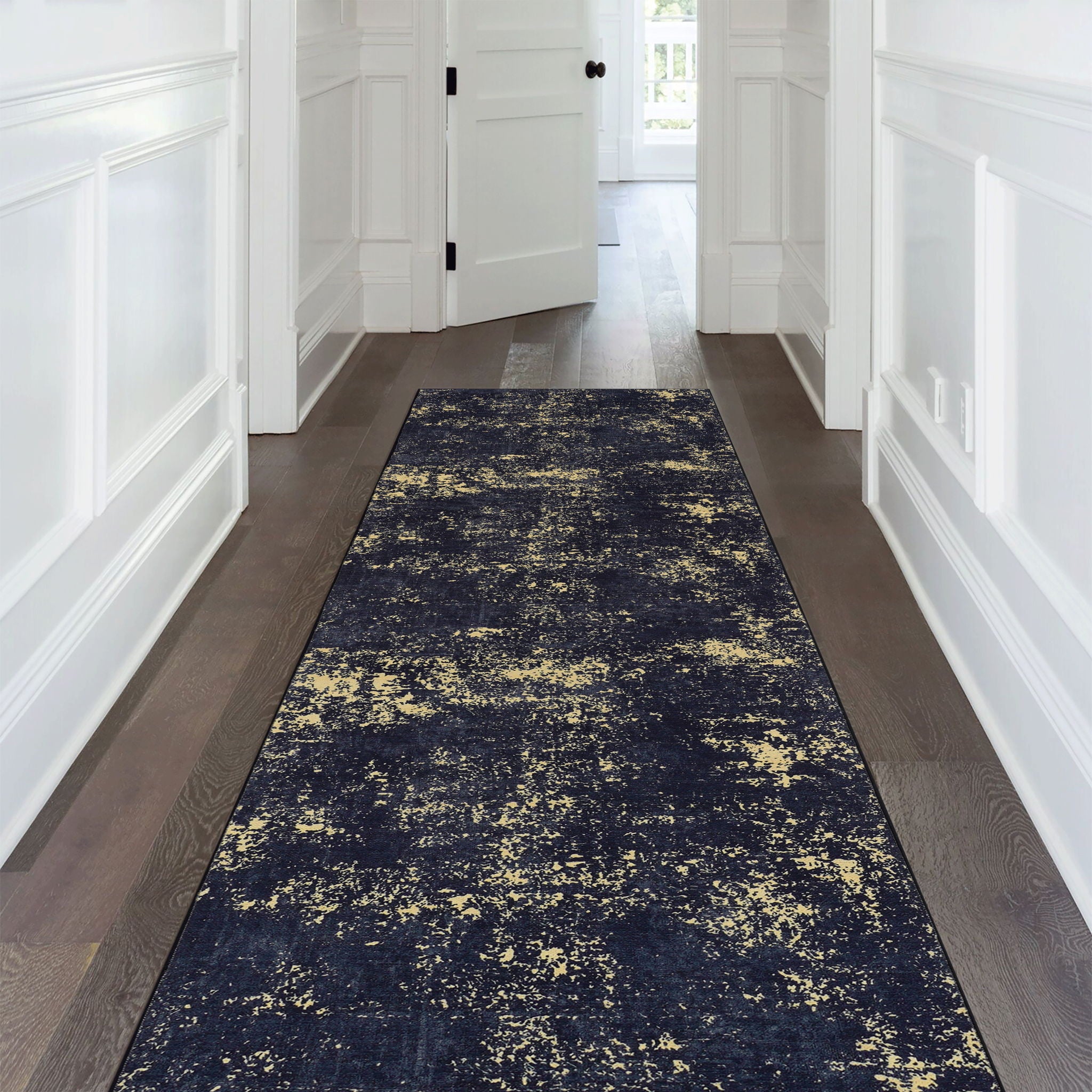 Maval - Stunning Washable Runner Rug - Best Buy Furniture