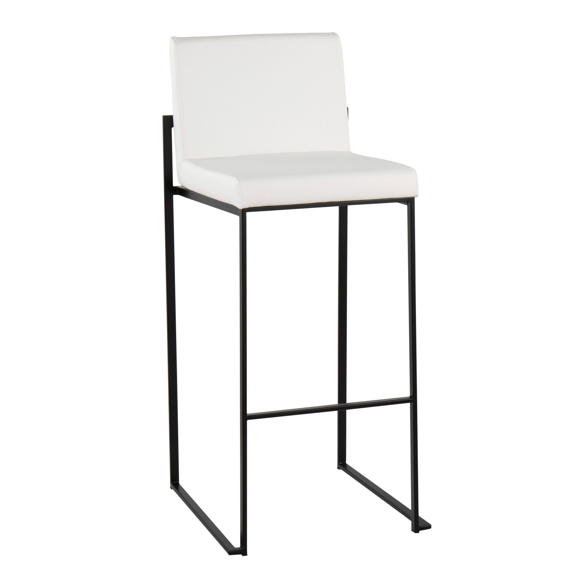 Fuji - Contemporary High Back Barstool Elegant Design - Best Buy Furniture