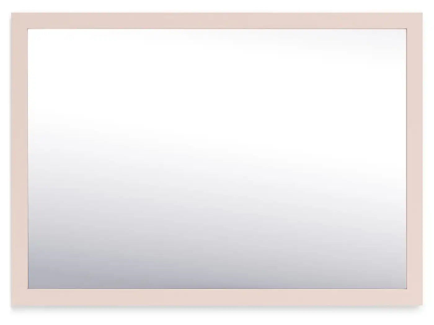 Wistenpine - Bedroom Mirror - Blush - Best Buy Furniture