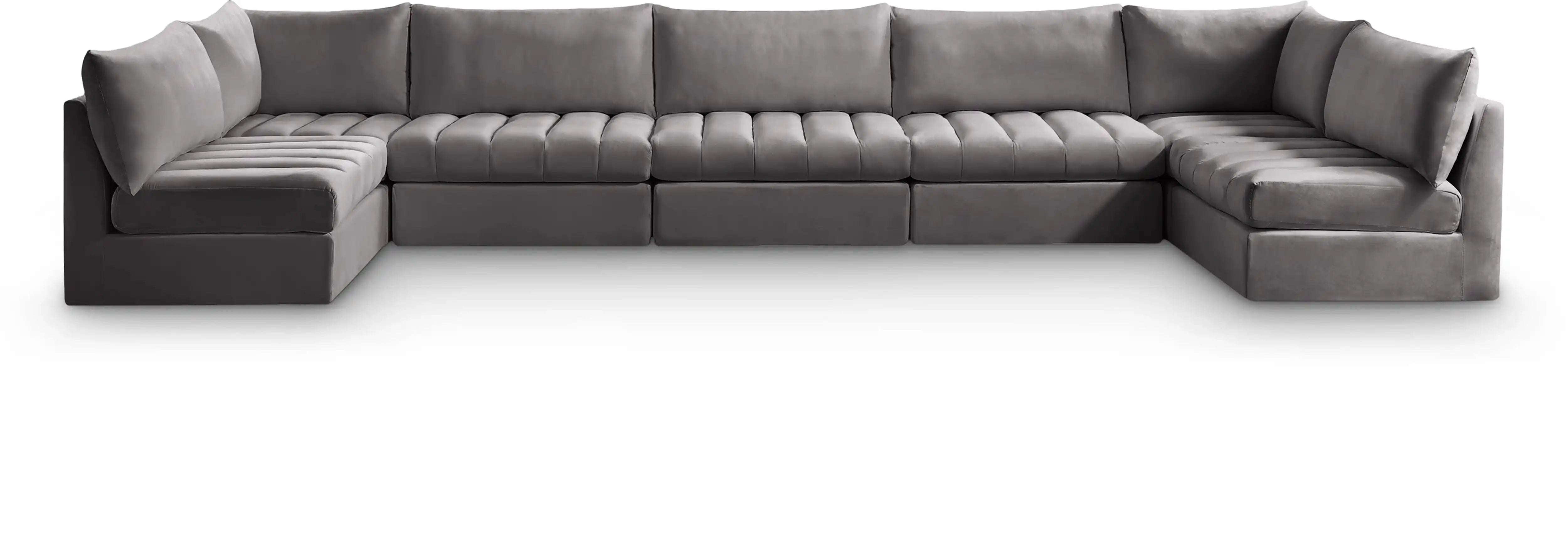 Jacob - Modular U-Shaped Sectional 7 Piece - Best Buy Furniture