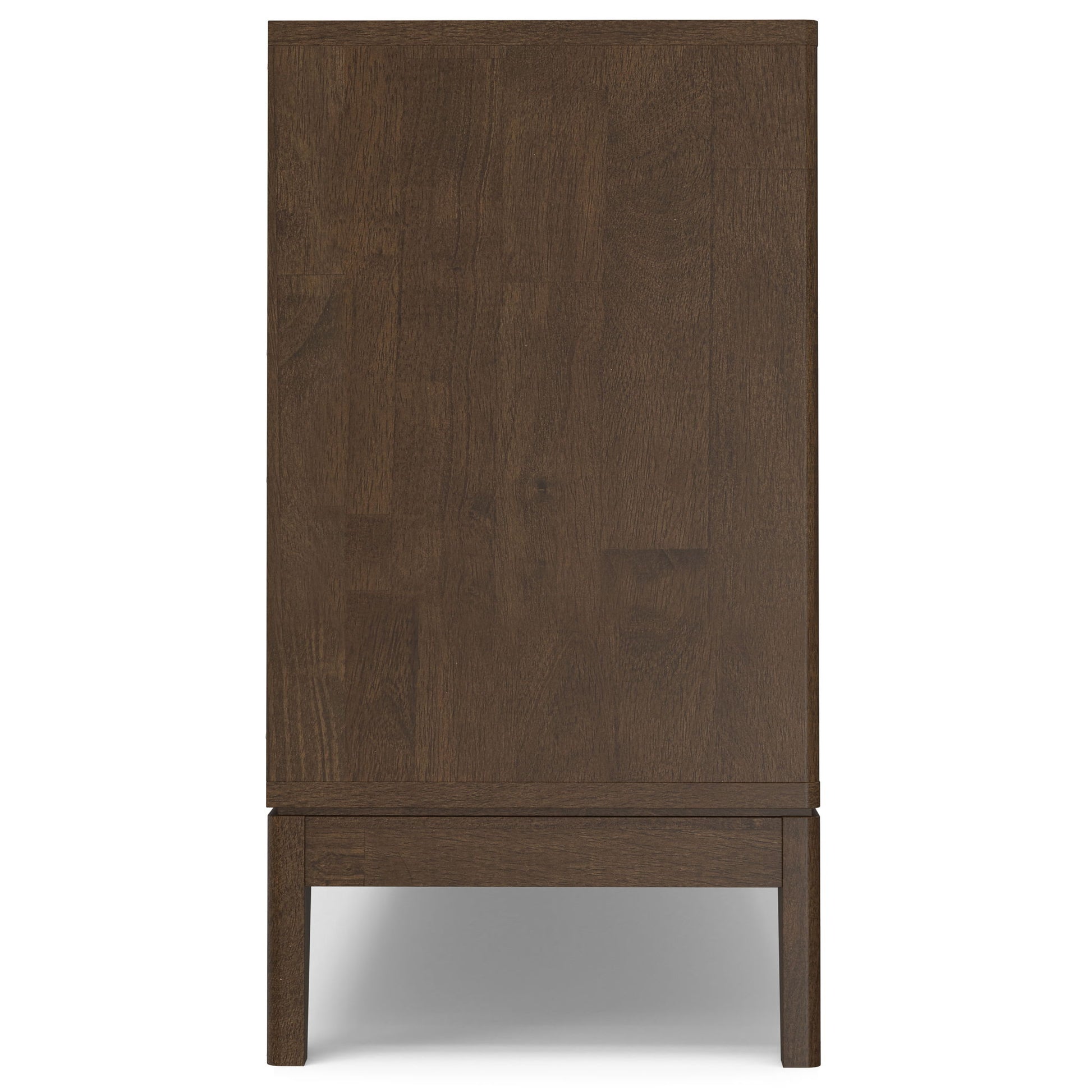 Harper - 3 Door Sideboard Buffet / Storage Cabinet - Walnut Brown - Best Buy Furniture