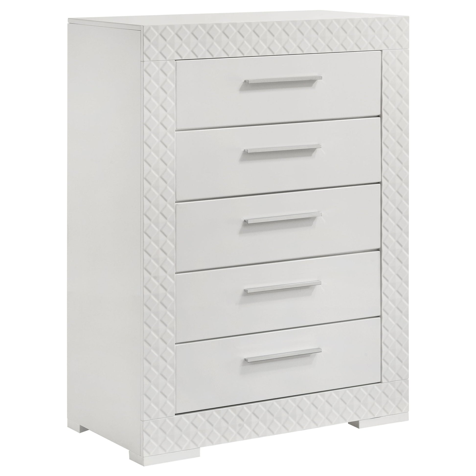 Ives - 5-Drawer Bedroom Chest - Best Buy Furniture