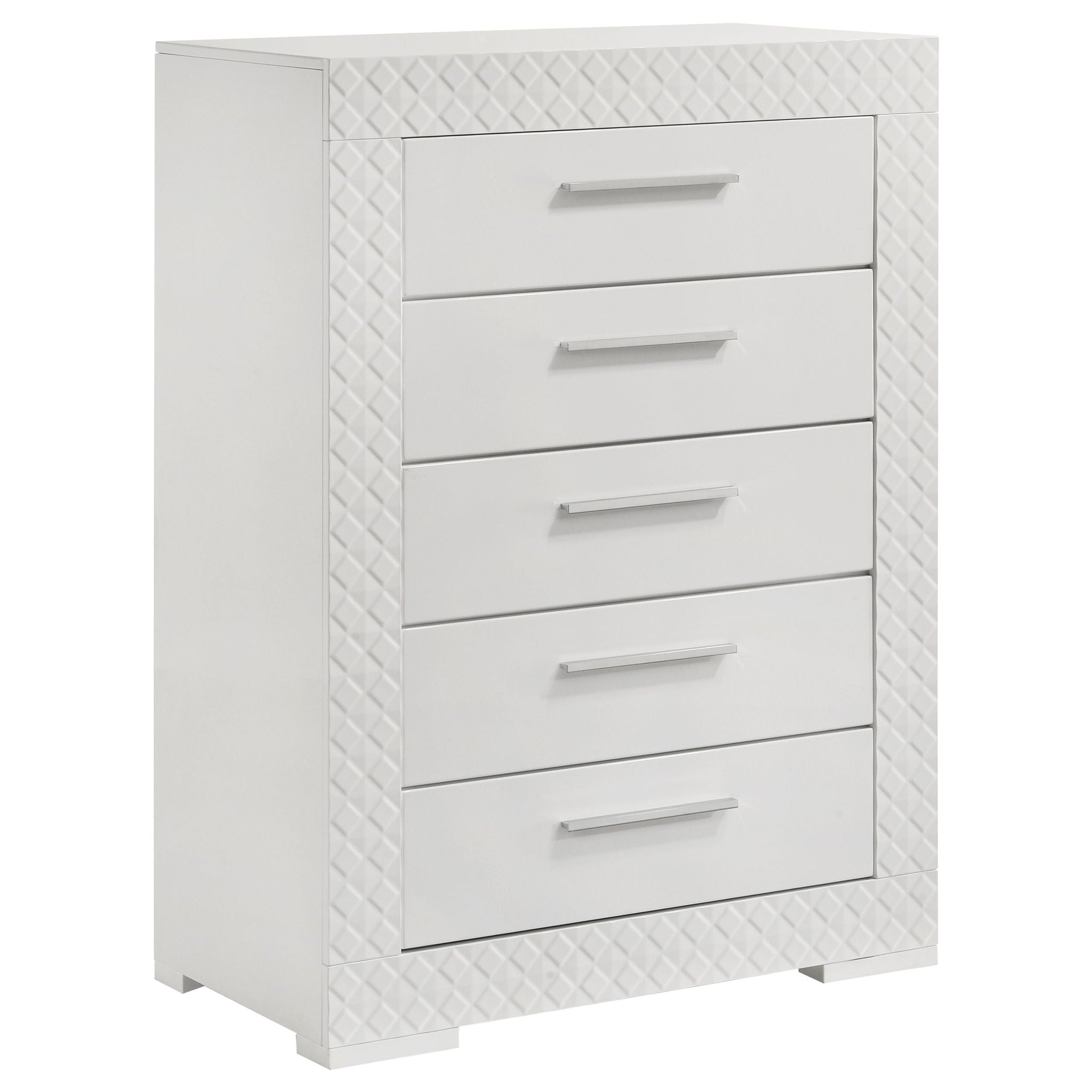 Ives - 5-Drawer Bedroom Chest - Best Buy Furniture