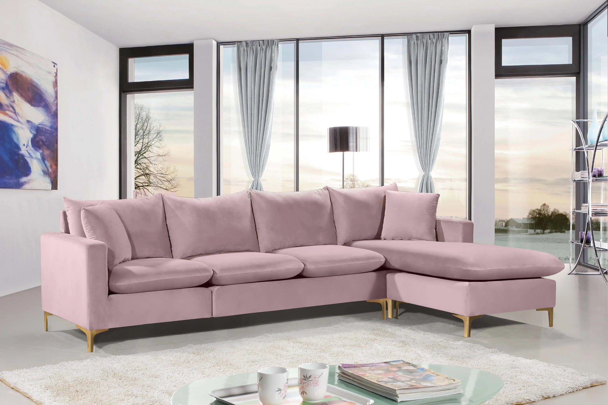 Naomi - Reversible Sectional - Best Buy Furniture