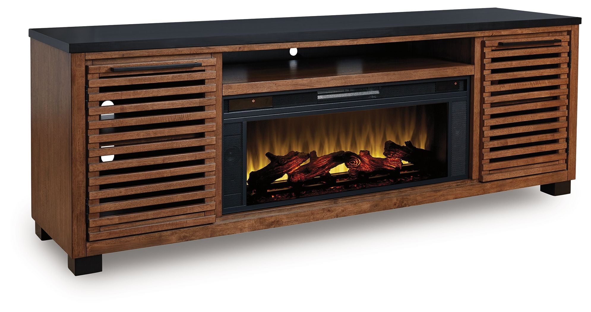 Kallari - TV Stand With Fireplace Option - Best Buy Furniture