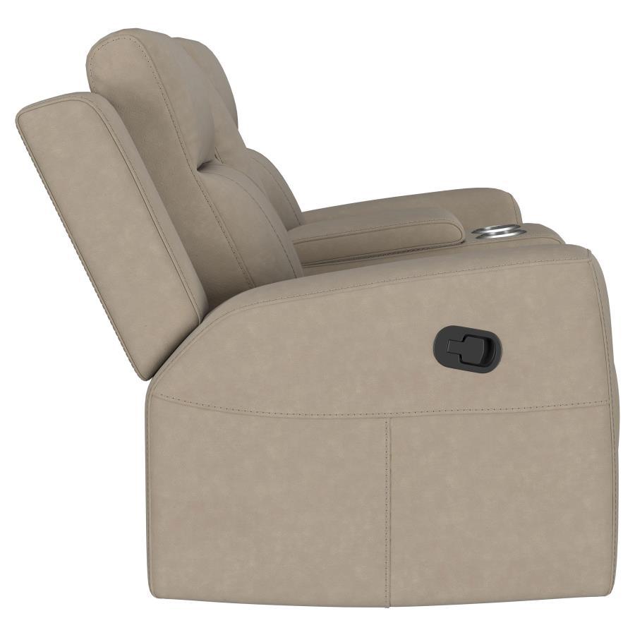 Brentwood - Upholstered Motion Reclining Loveseat - Best Buy Furniture