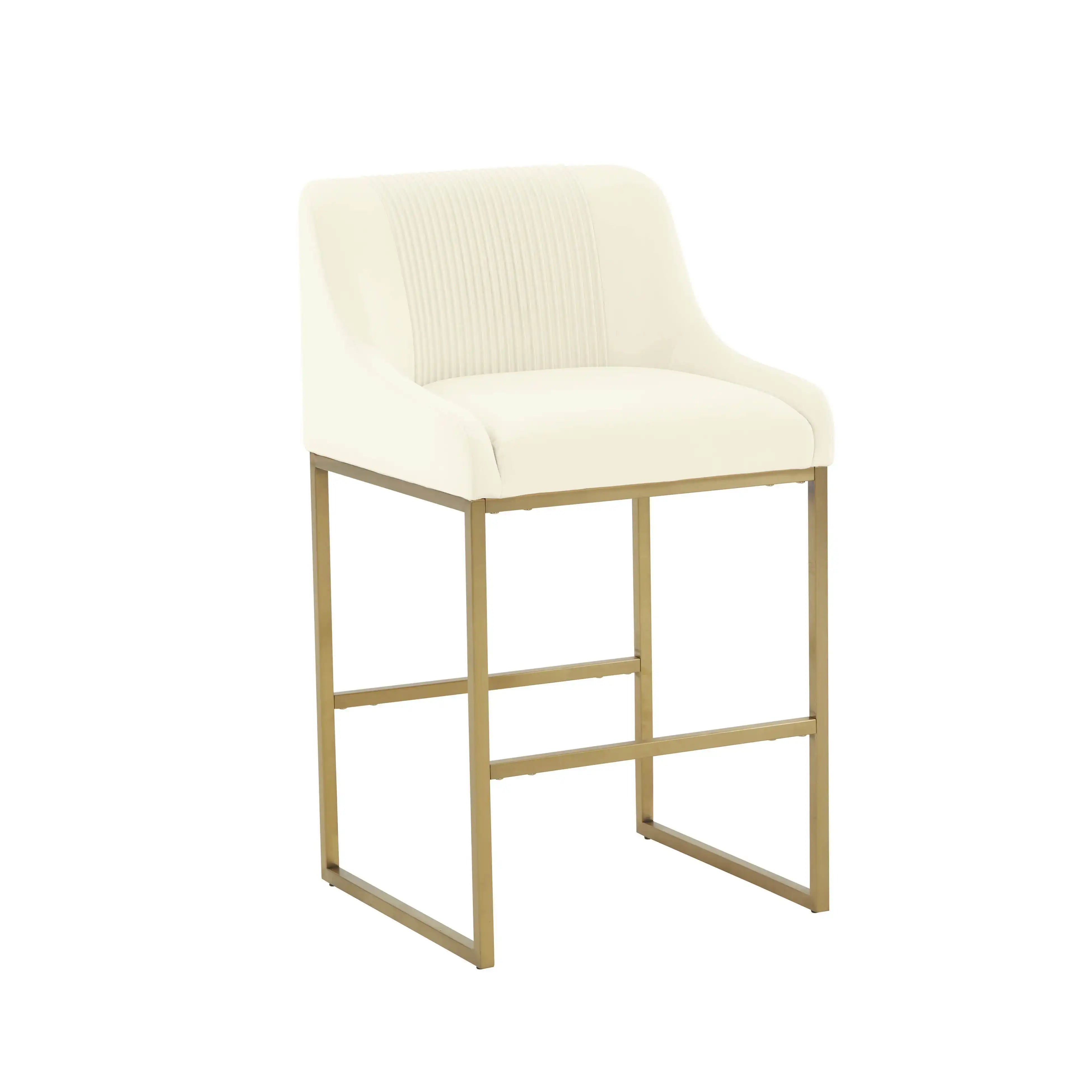 Lisa - Velvet Counter Stool - Best Buy Furniture