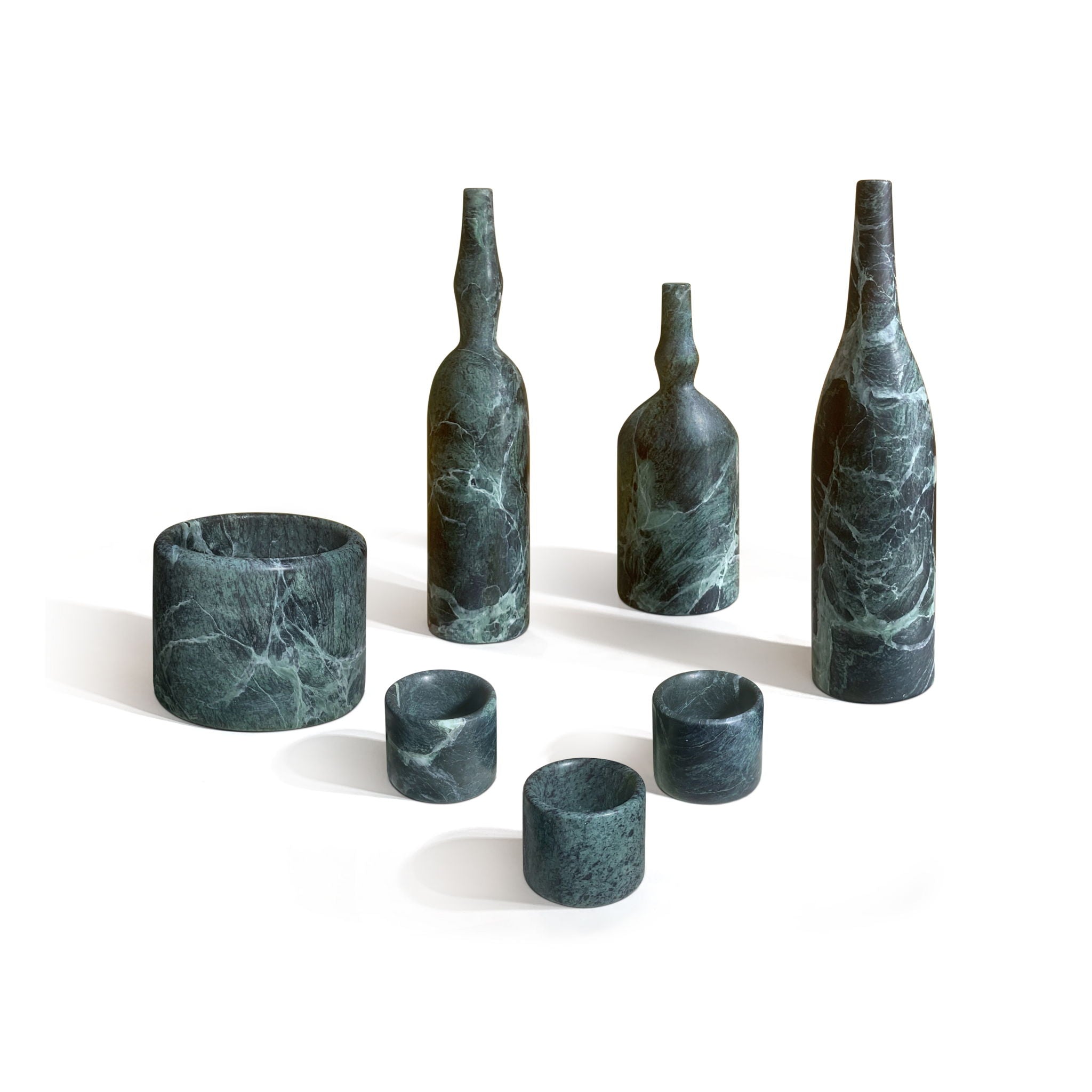 7 Pieces Luxury Natural Marble Living Room Accessories Set - Best Buy Furniture