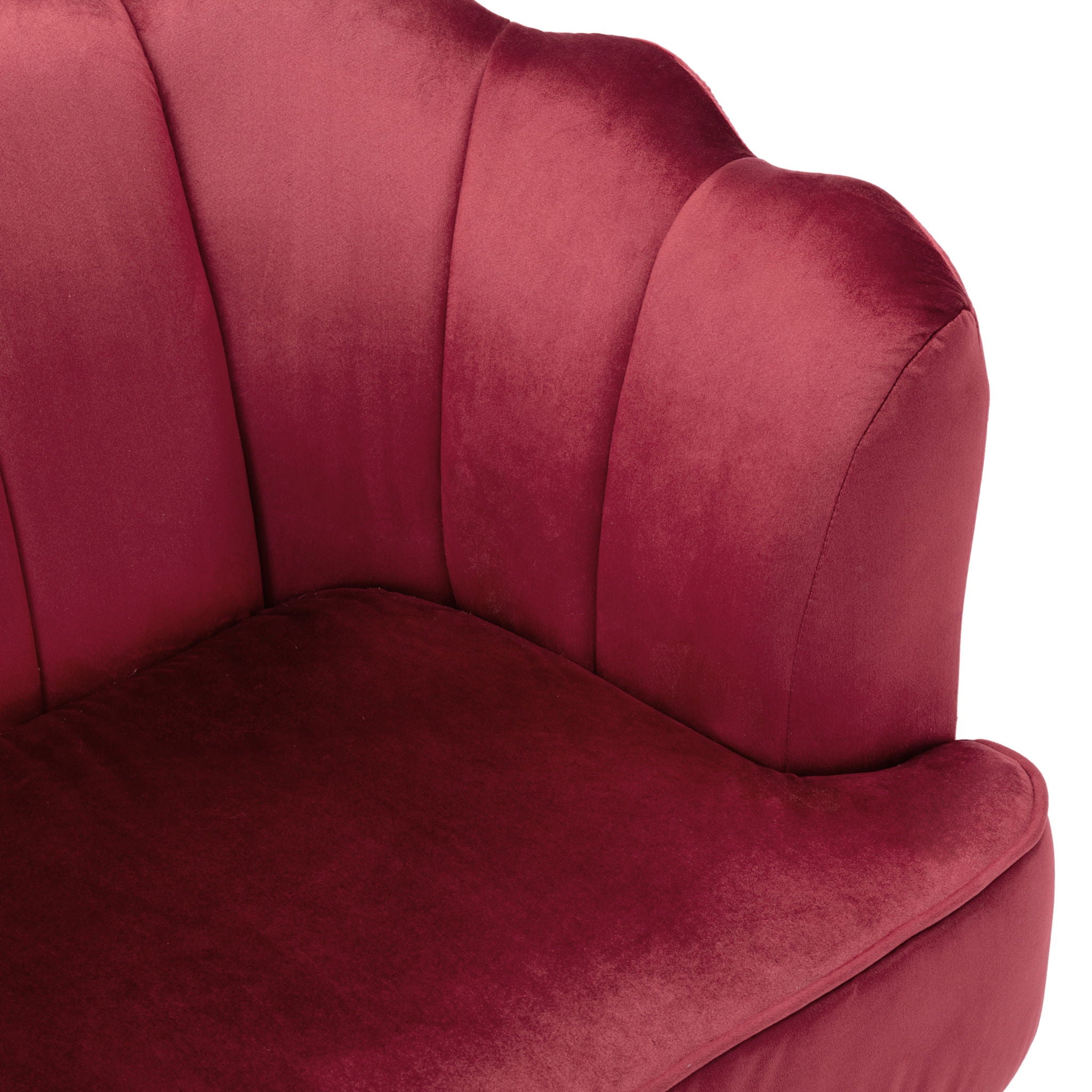 Modern Glam 3 Seater Sofa With Velvet Texture - Best Buy Furniture