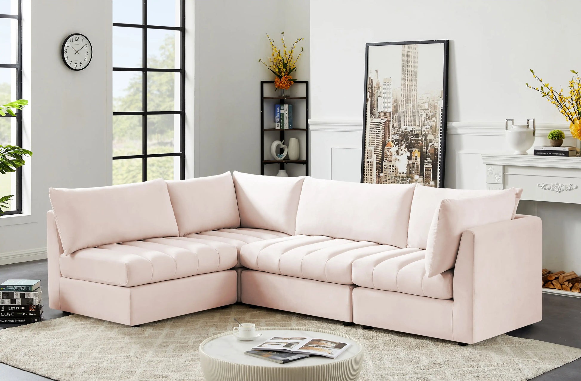 Jacob - 4 Pc. Modular Sectional - Best Buy Furniture