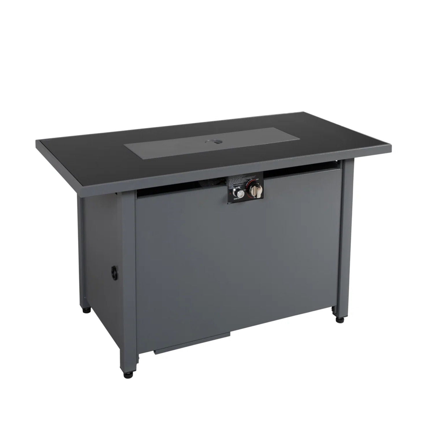 Rectangular Fire Pit With Frame Elegant Design - Best Buy Furniture