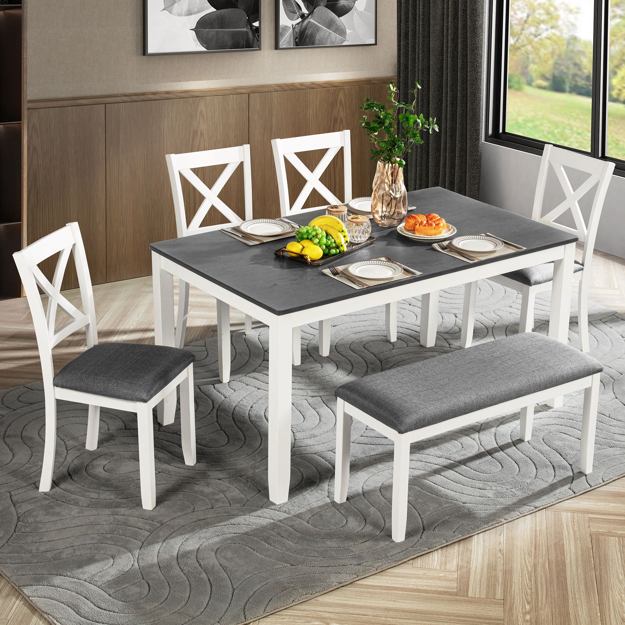 Modern Dining Table Set With Chairs For Kitchen - Best Buy Furniture