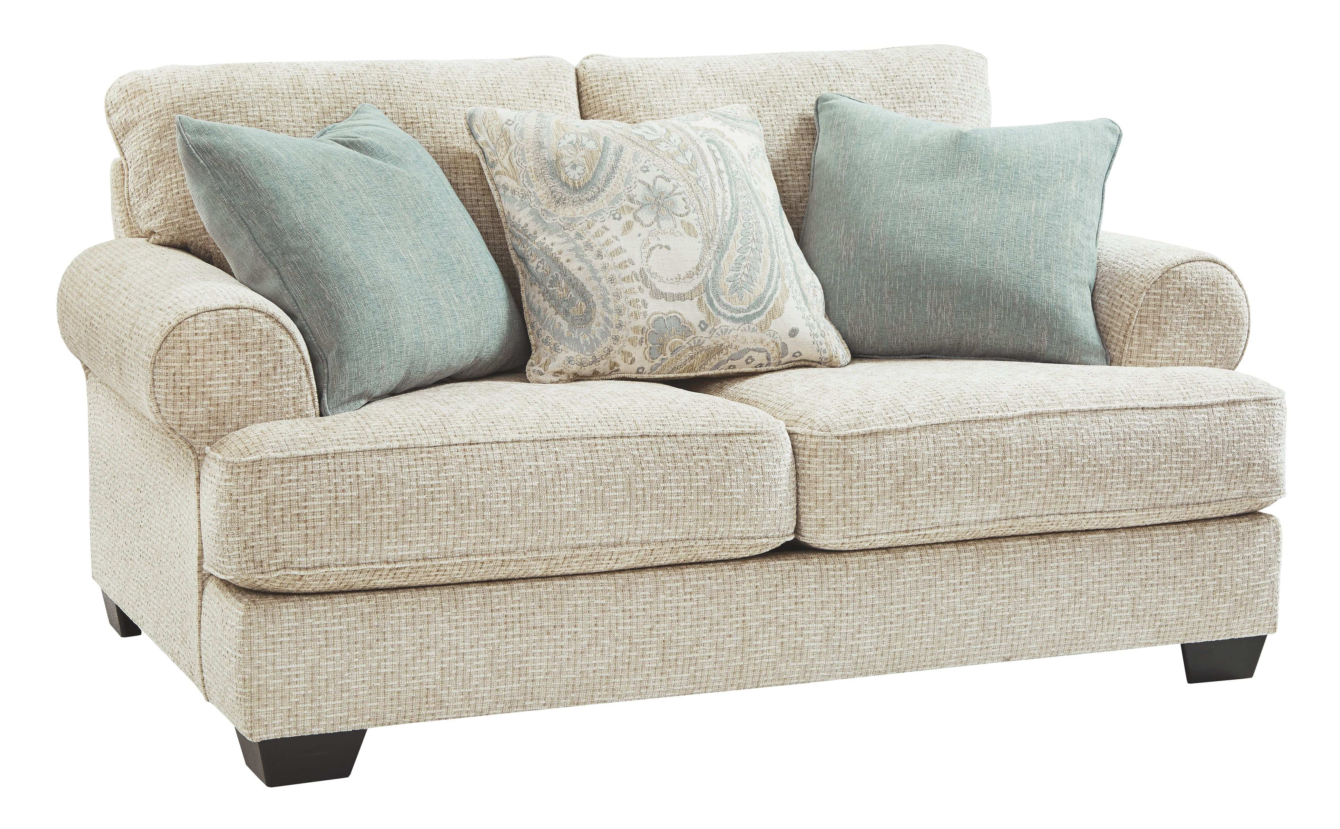 Monaghan - Loveseat - Sandstone - Best Buy Furniture