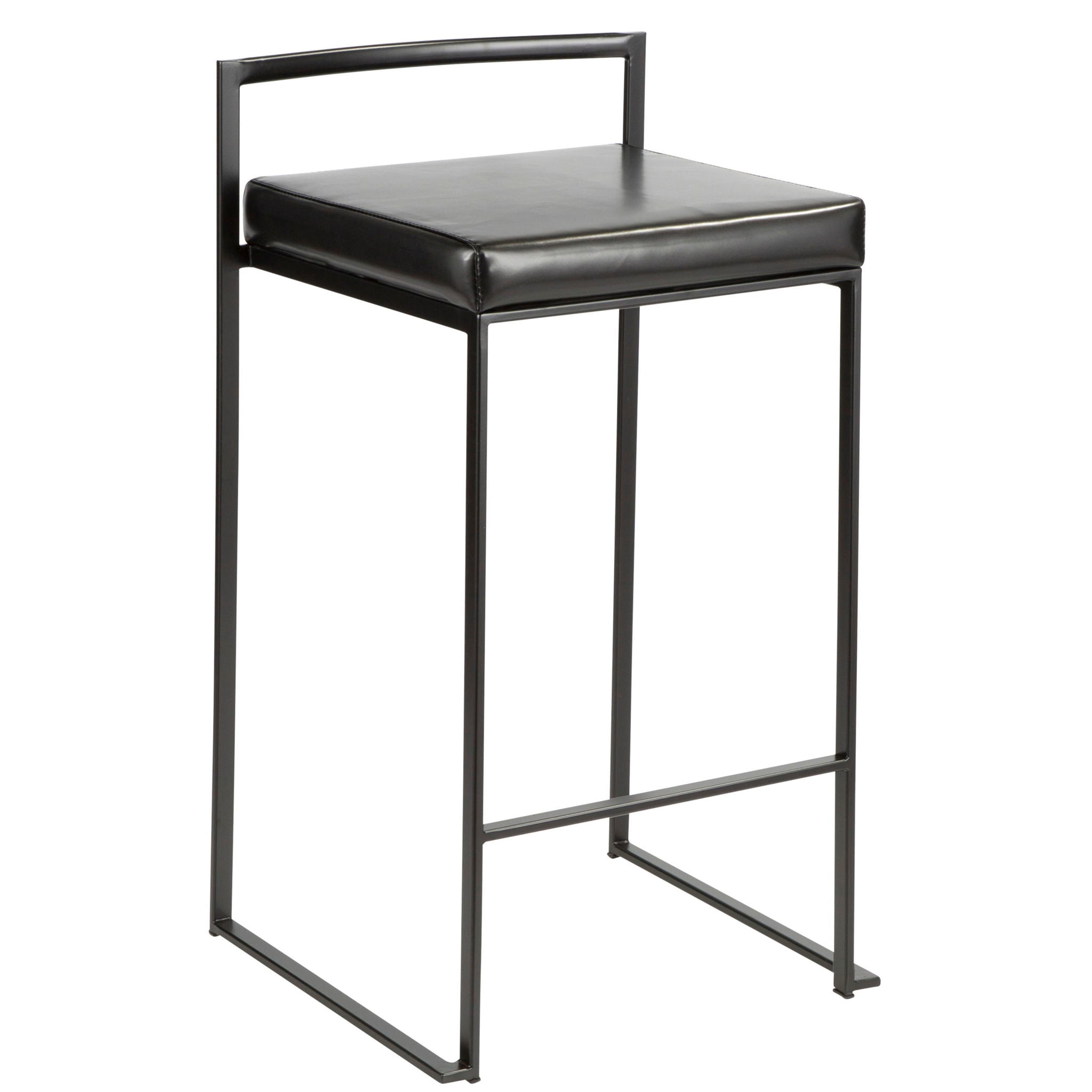 Fuji - Contemporary Style Stackable Counter Stool - Best Buy Furniture