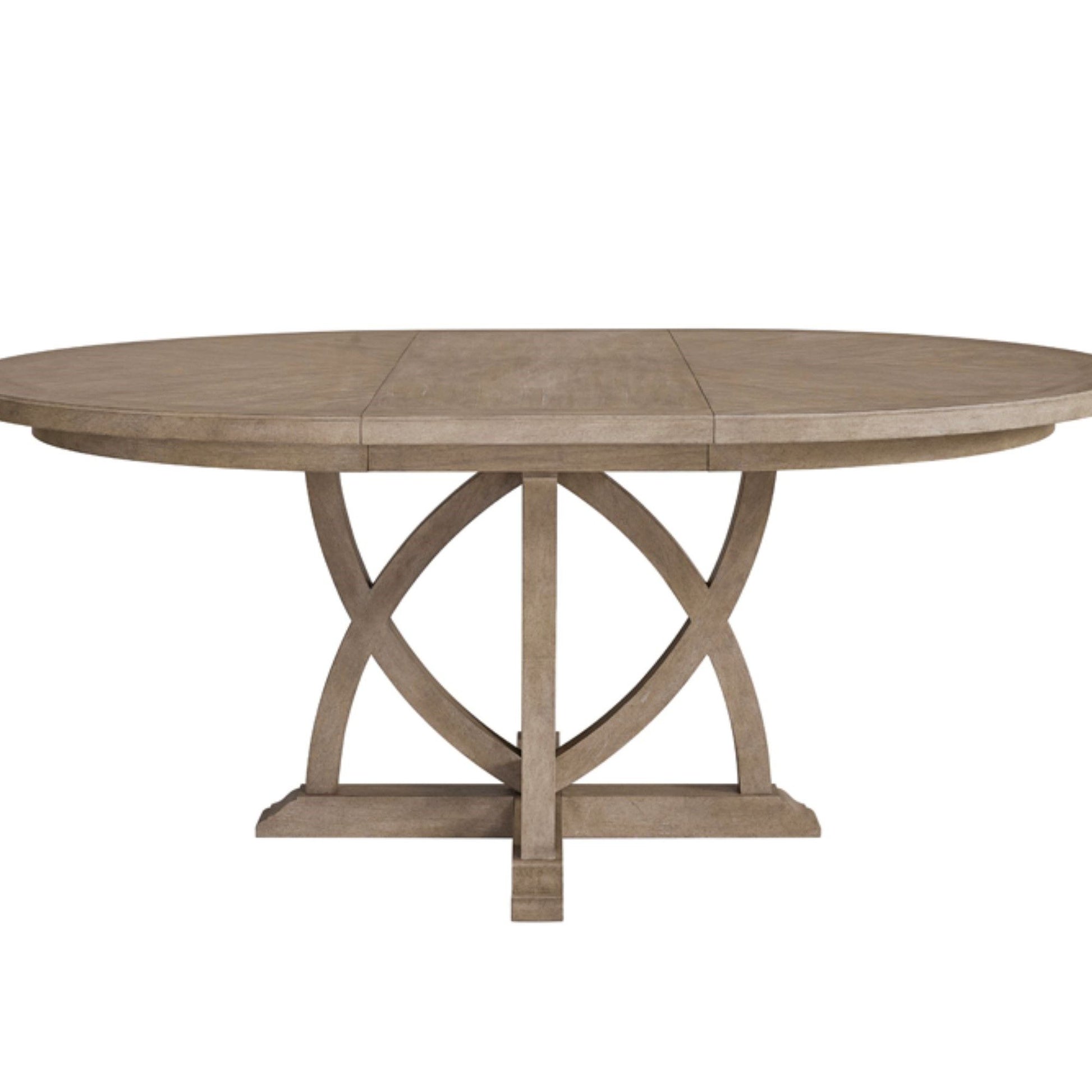Round Dining Extendable Dining Table - Sand - Best Buy Furniture