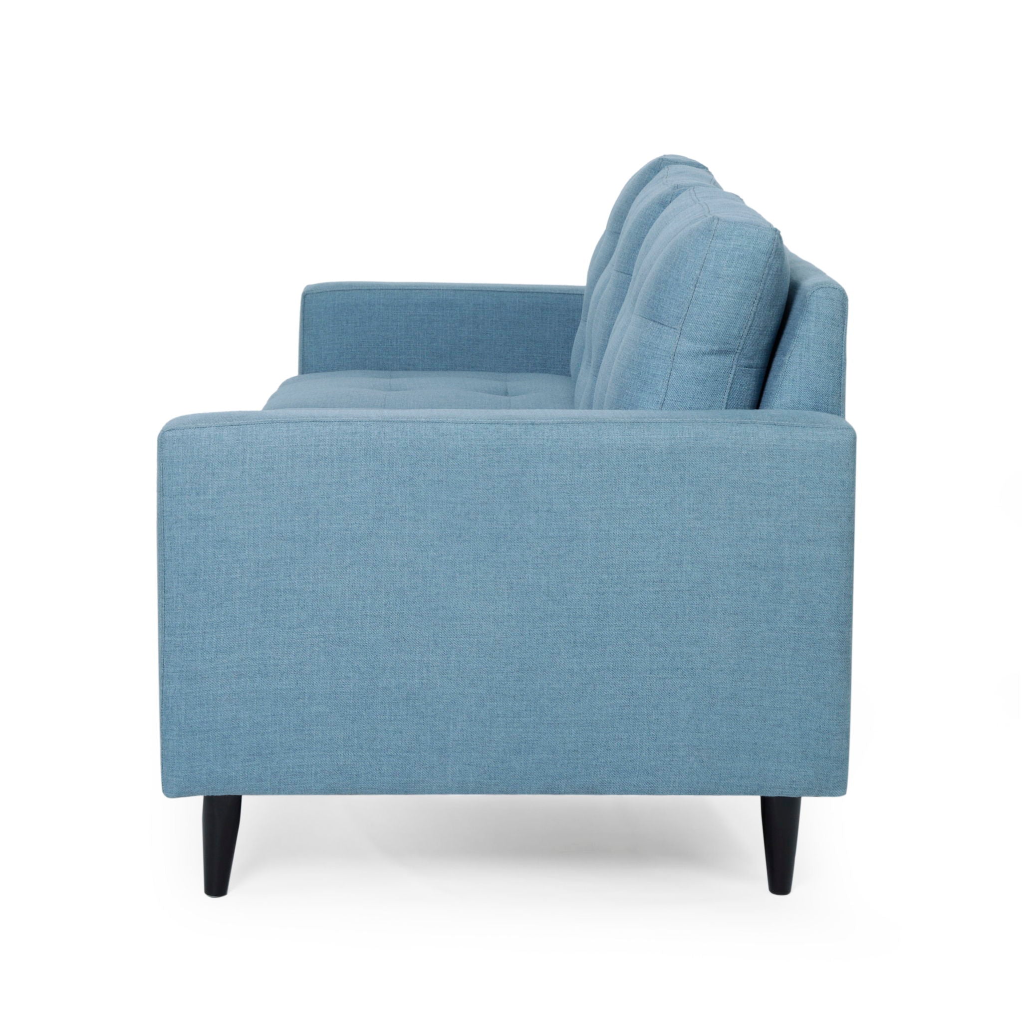 Jenny - Contemporary Tufted Fabric 3 Seater Sofa - Best Buy Furniture