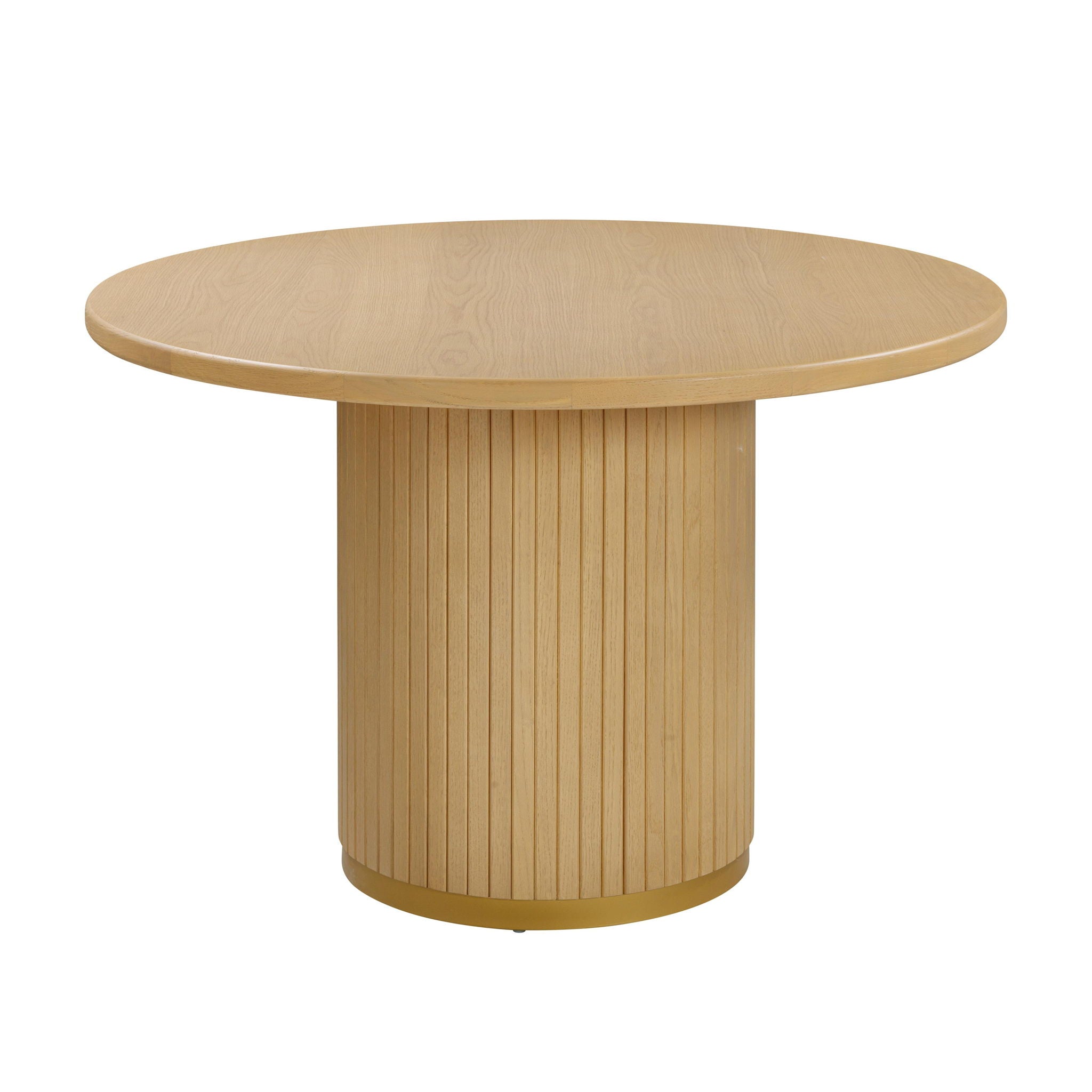 Chelsea - Ash Wood Round Dining Table - Best Buy Furniture