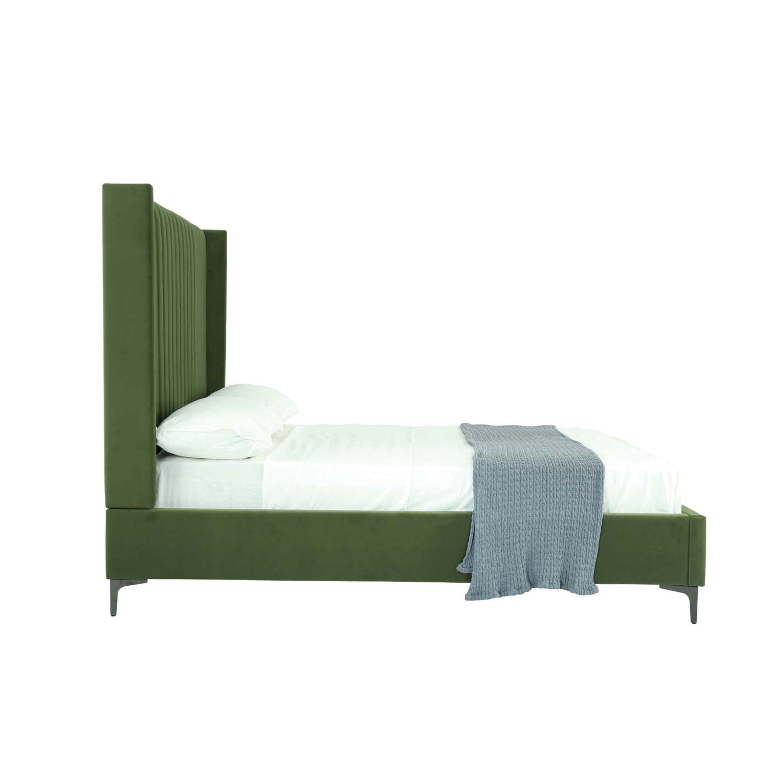 Promenade - Bed With Upholstered Headboard And Slats