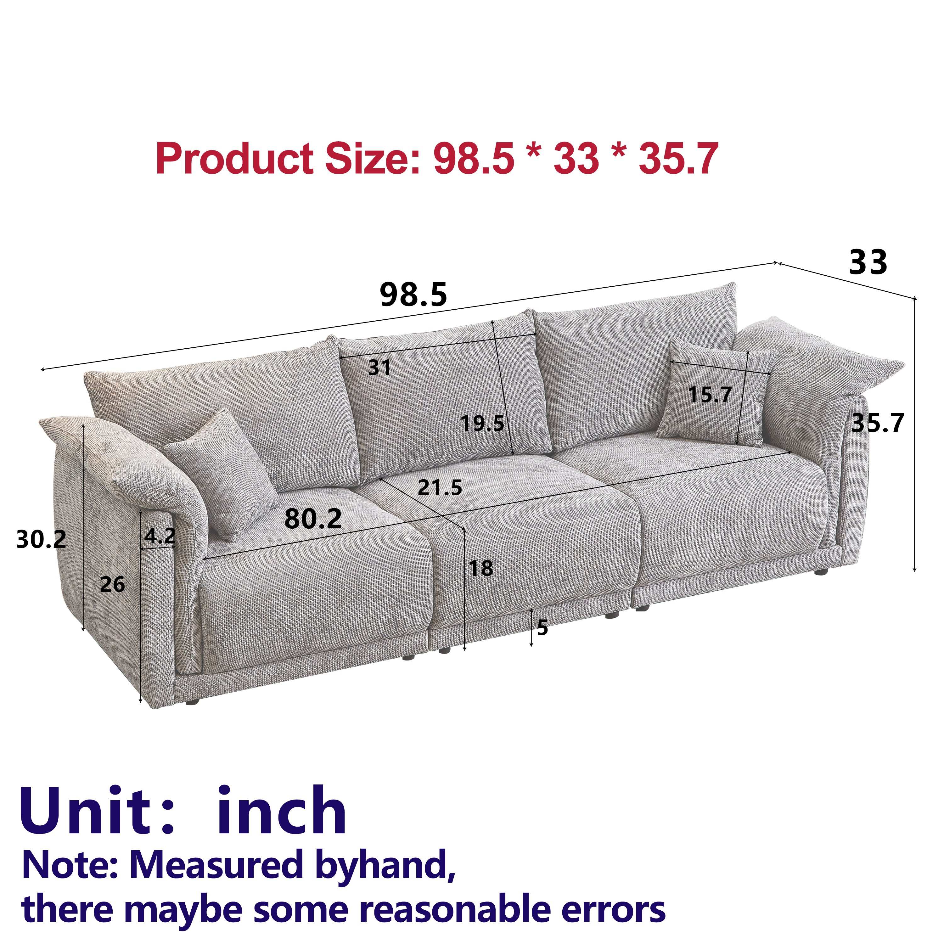 Luna Modern Sofa - Best Buy Furniture
