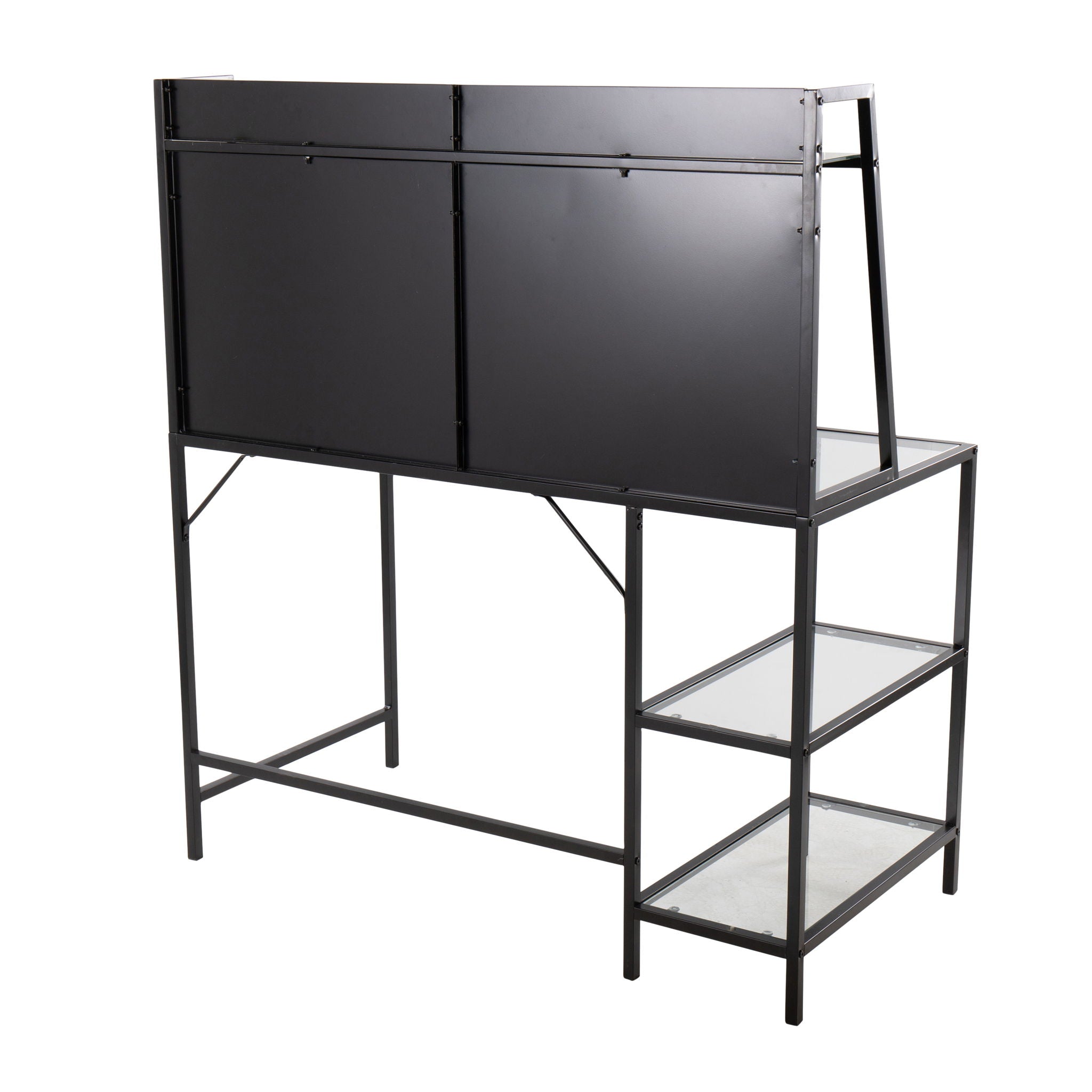 Geo - Tier Contemporary Desk - Best Buy Furniture