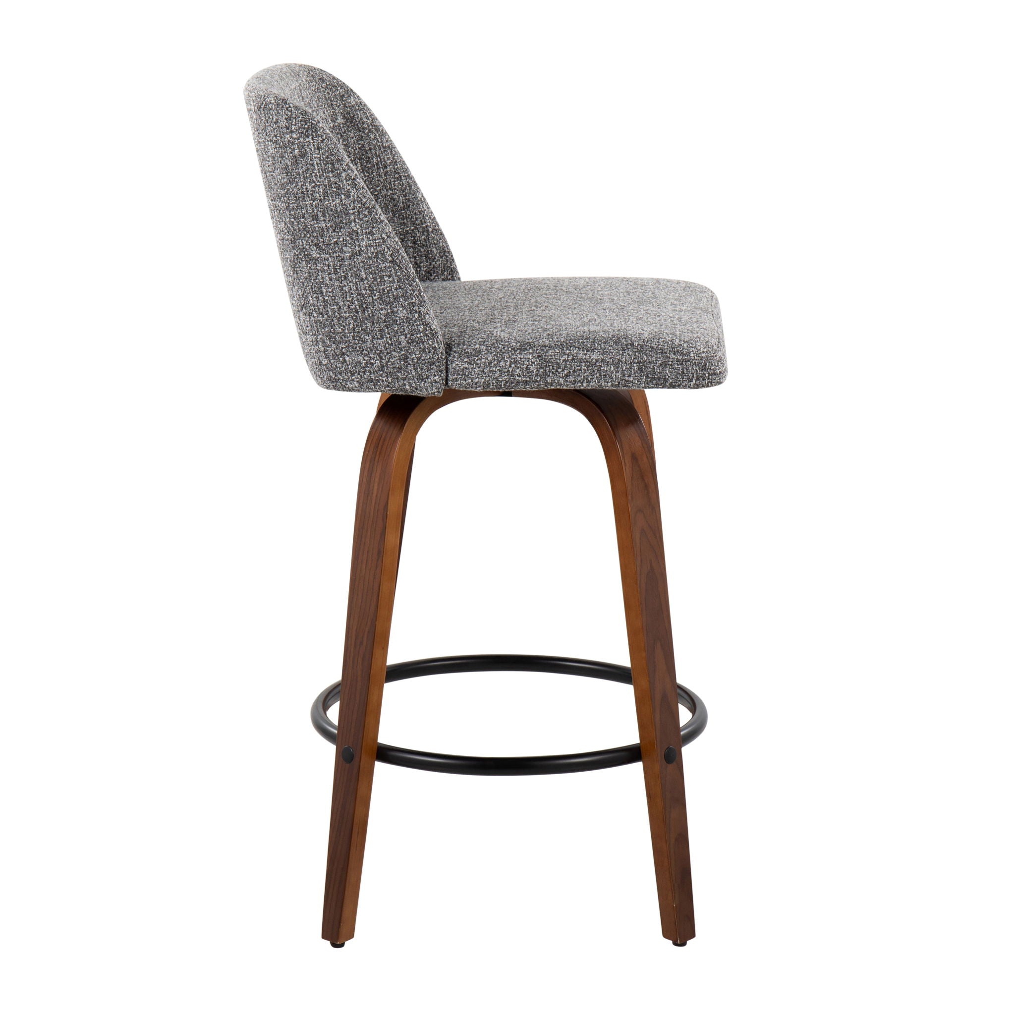 Toriano - Mid Century Modern, Counter Stool (Set of 2) - Best Buy Furniture