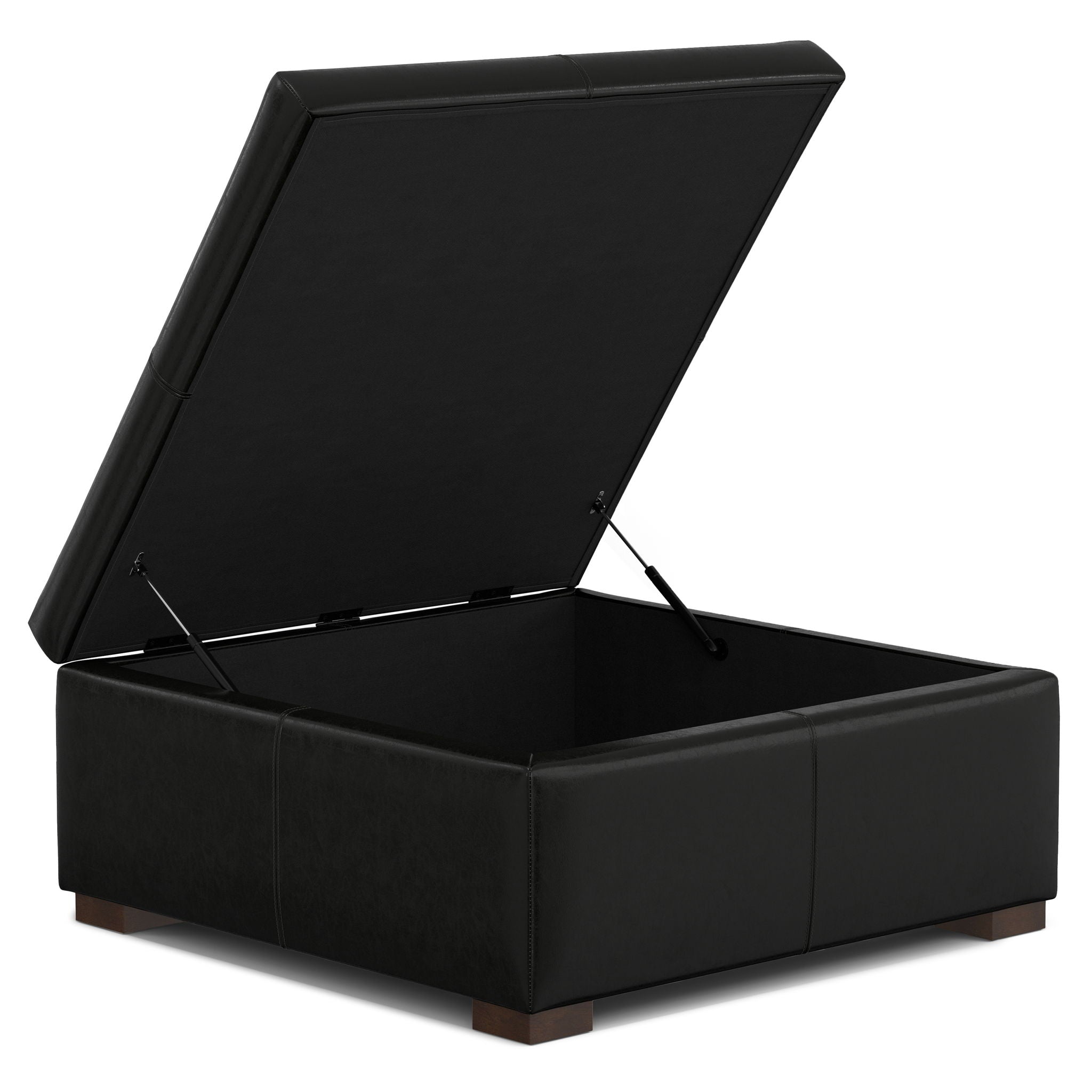 Gabbie - Coffee Table Upholstered Storage Ottoman - Best Buy Furniture