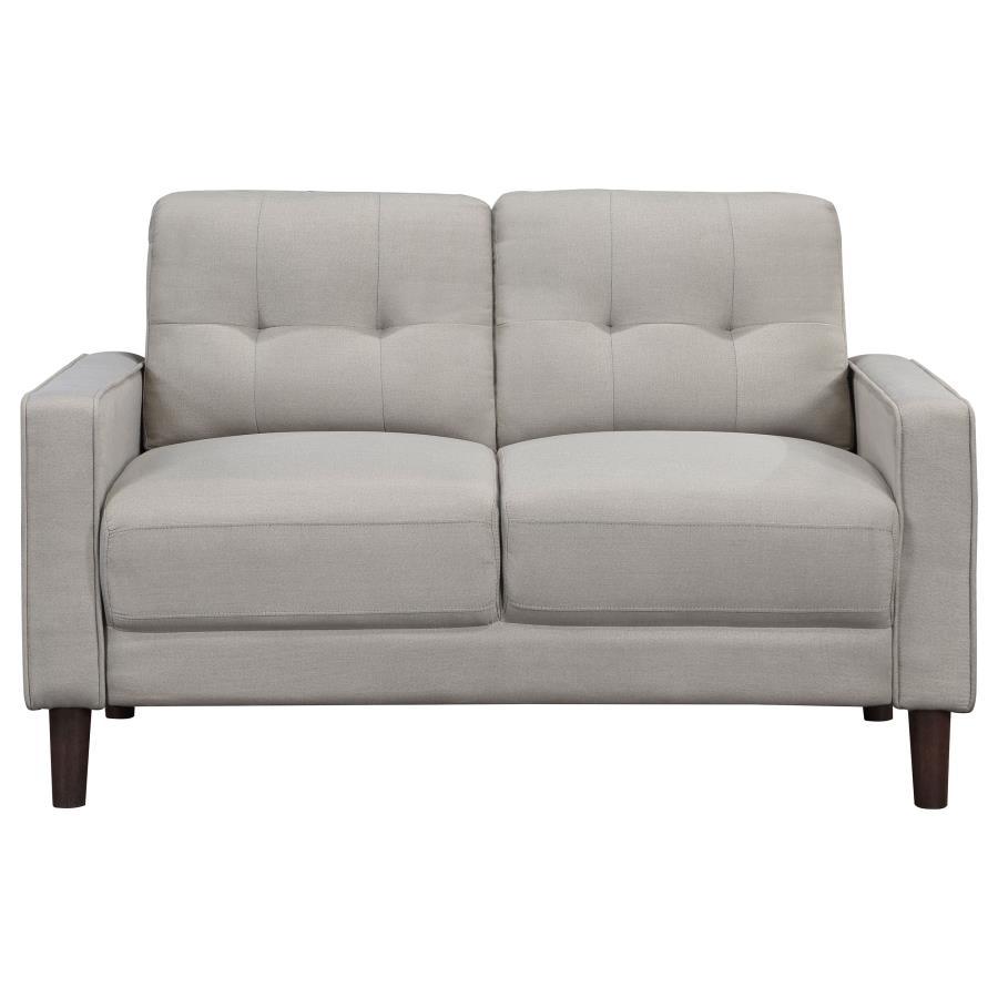 Bowen - Upholstered Track Arm Tufted Sofa Set - Best Buy Furniture
