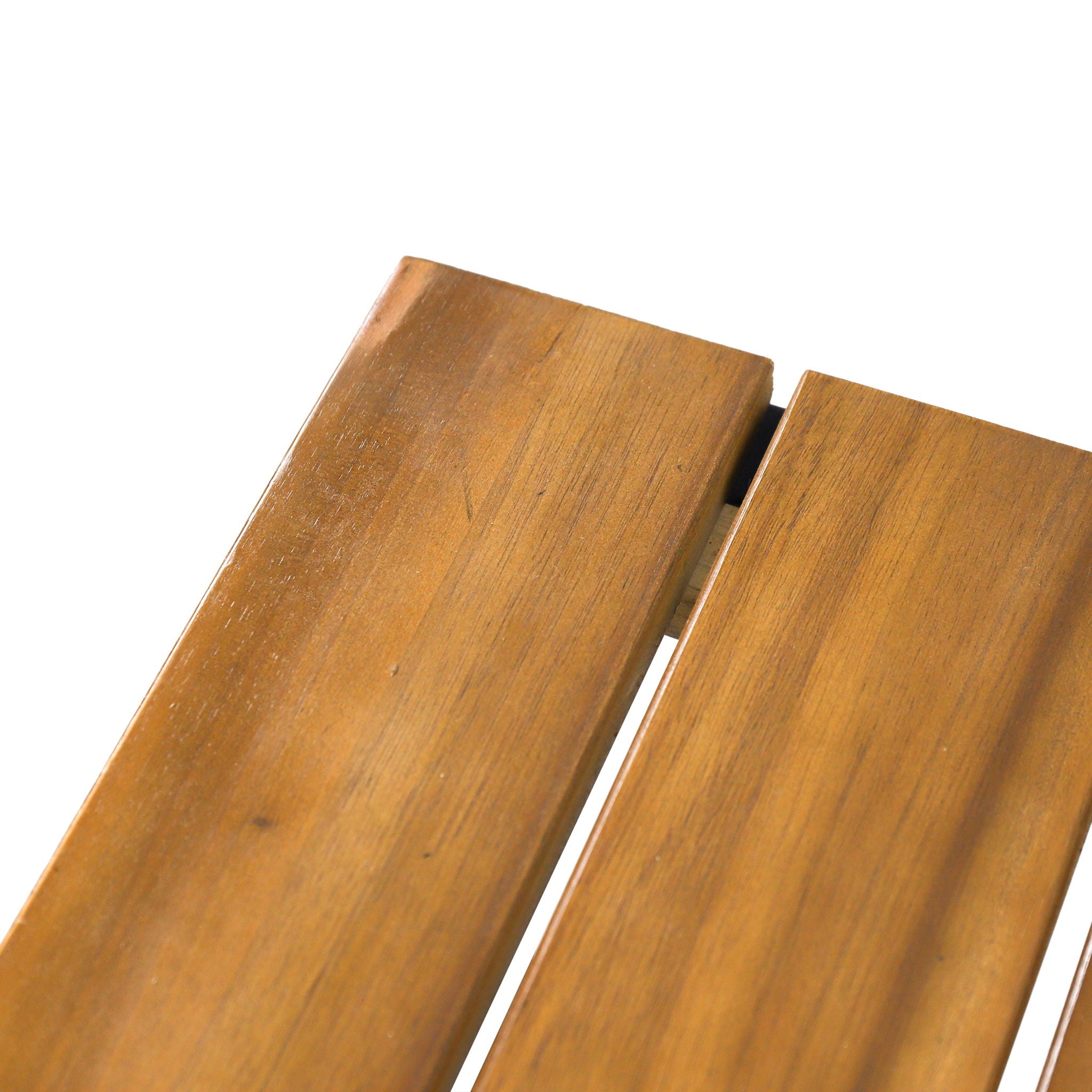 Outdoor Bar Stool With Slat Design And Metal Frame (Set of 2) - Best Buy Furniture