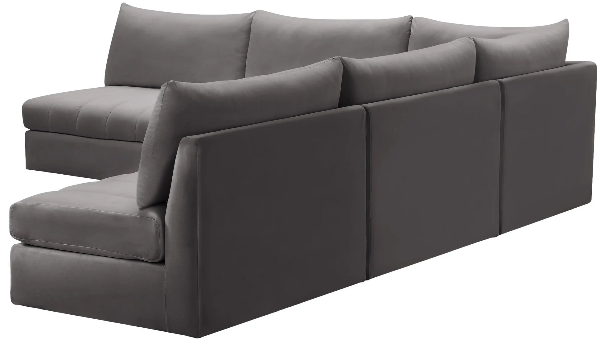Jacob - Modular Corner Armless Sectional 5 Piece - Best Buy Furniture