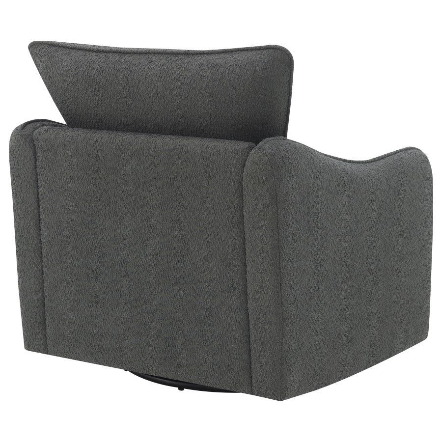 Madia - Upholstered Sloped Arm Swivel Glider Chair - Best Buy Furniture