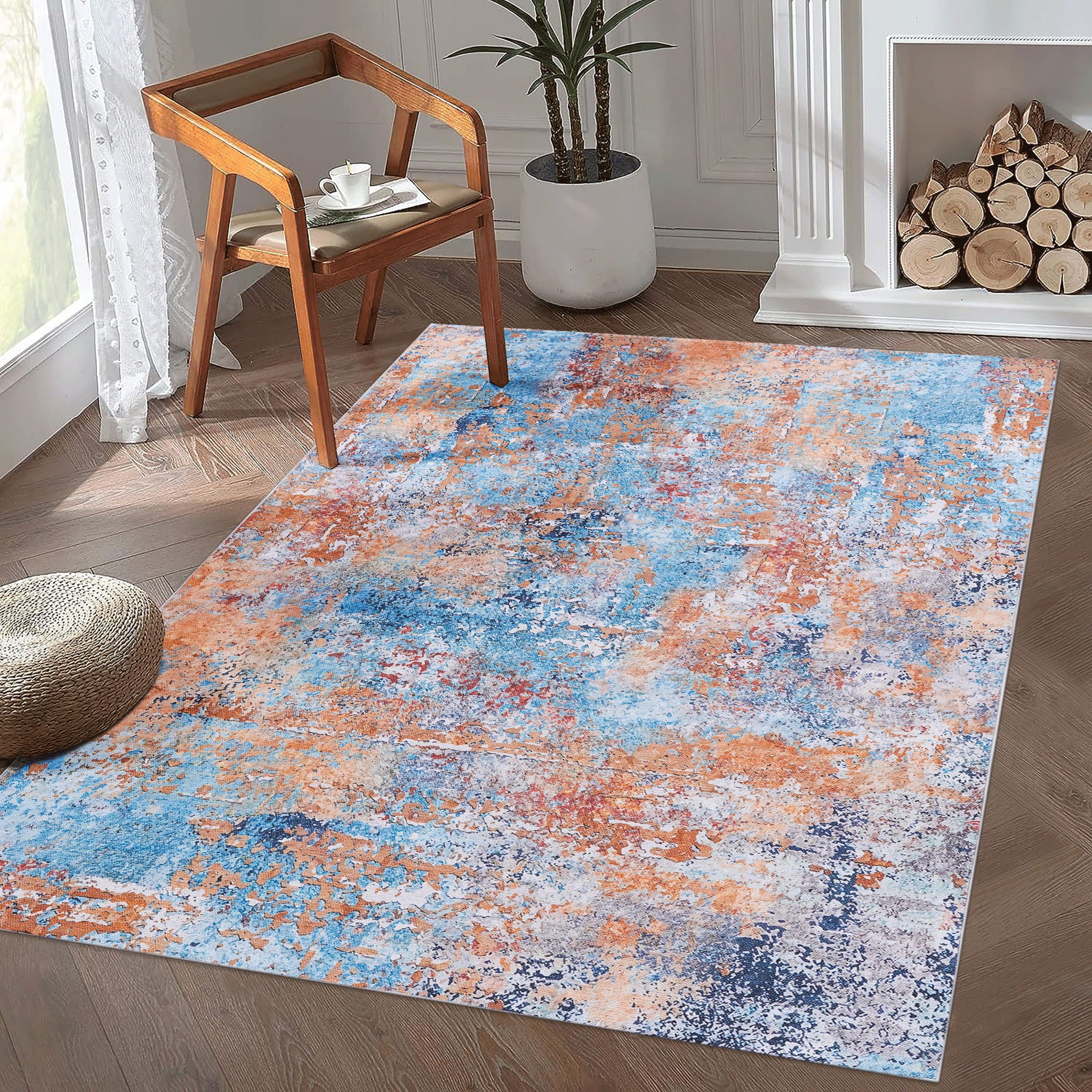 Maval - Stunning Area Rug, Washable - Best Buy Furniture