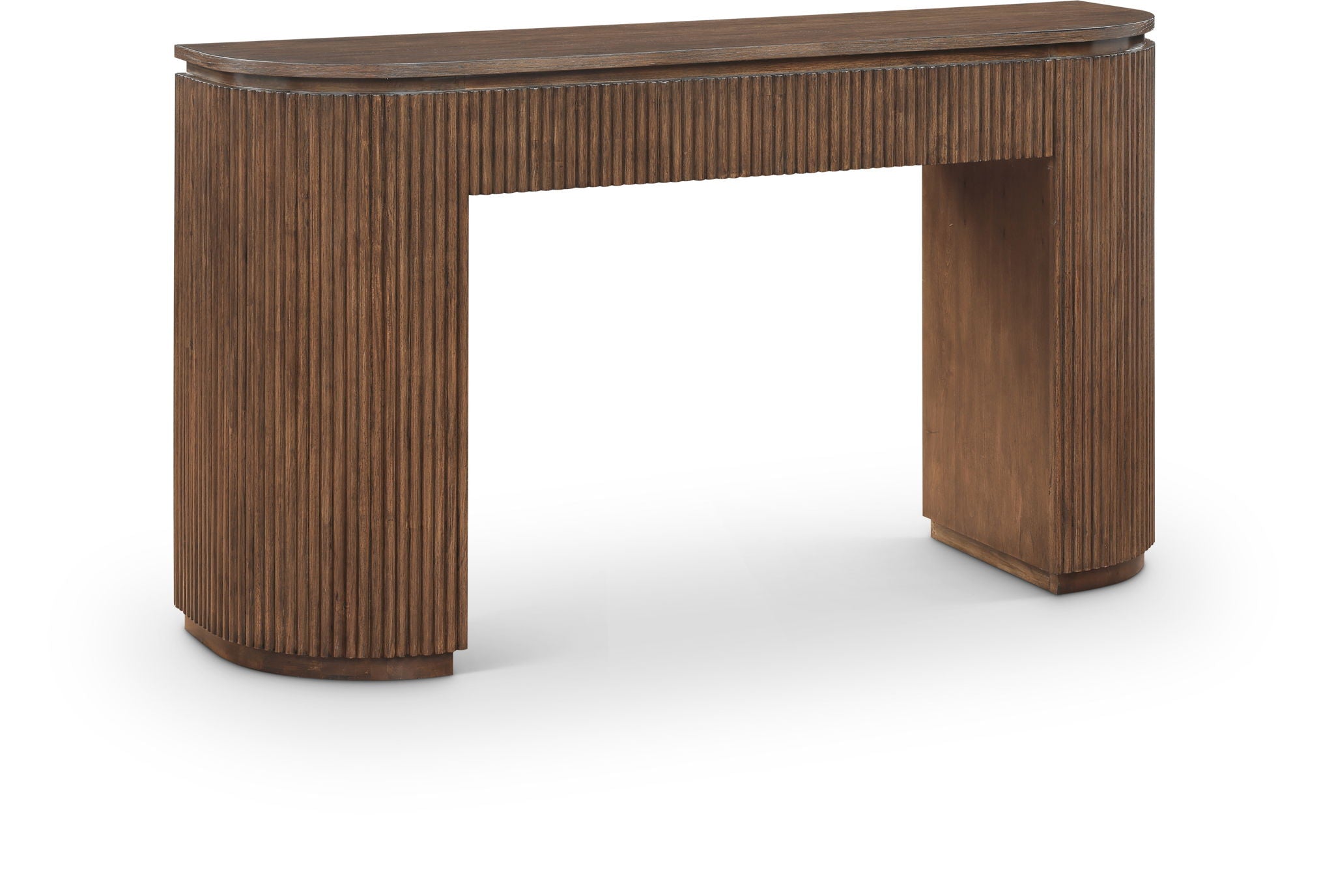 Astrid - Solid Wood And Oak Veneer Console Table - Best Buy Furniture