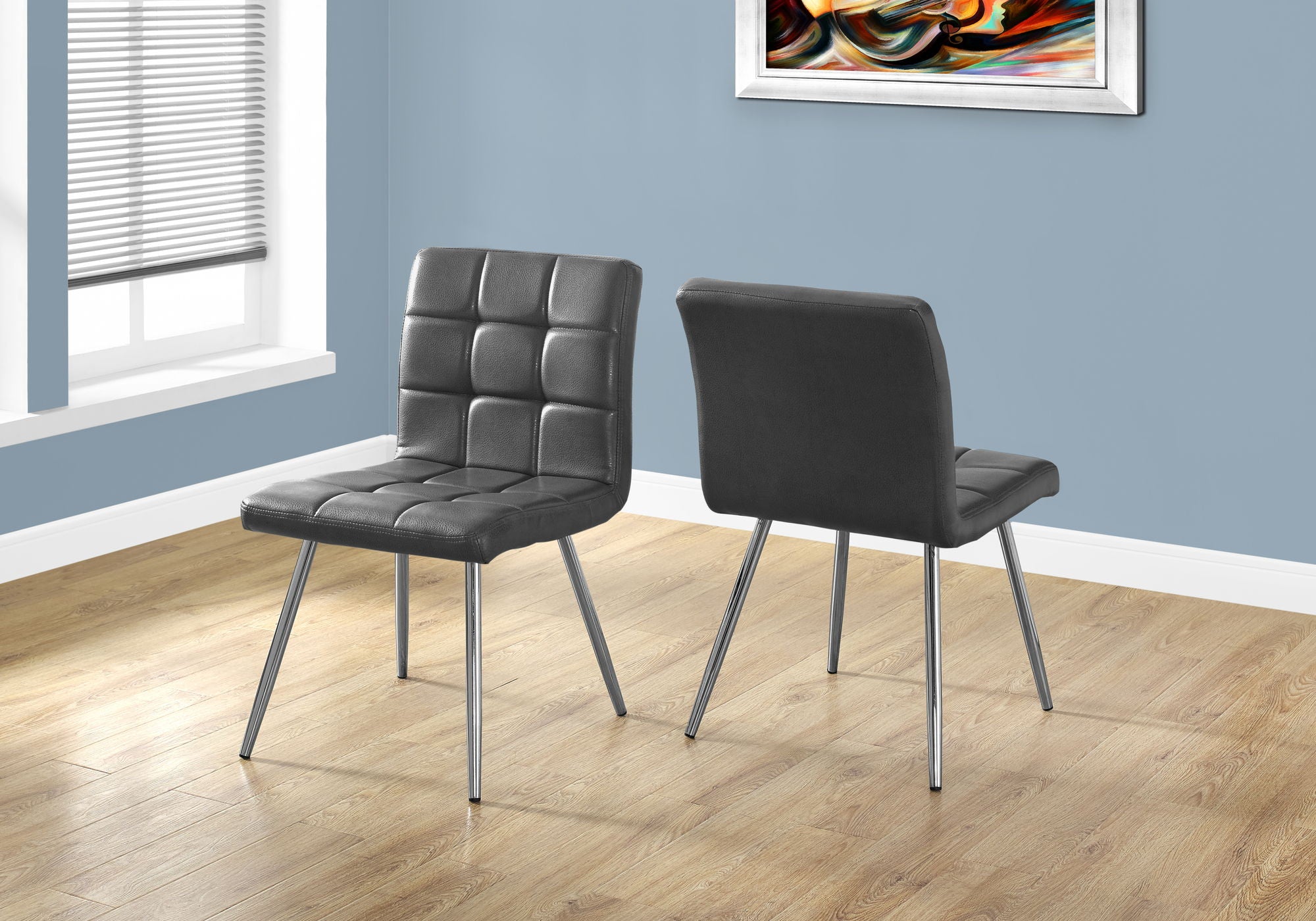 Side Upholstered Dining Chair For Dining Room, Contemporary & Modern (Set of 2) - Best Buy Furniture