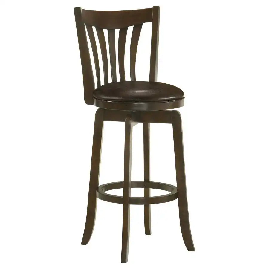Lambert - Wood Height Swivel Bar Chair - Best Buy Furniture