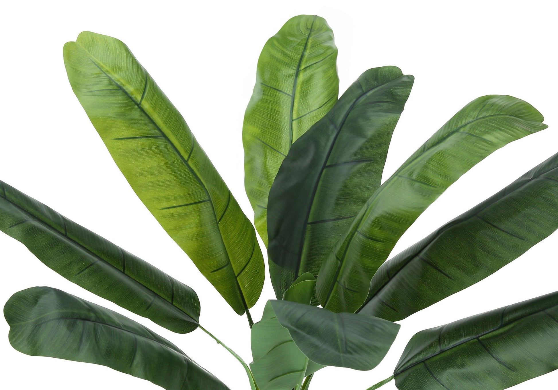 43" Tall, Artificial Plant, Banana Tree, Indoor, Faux, Fake, Floor, Greenery, Potted, Real Touch, Decorative - Green / Black - Best Buy Furniture