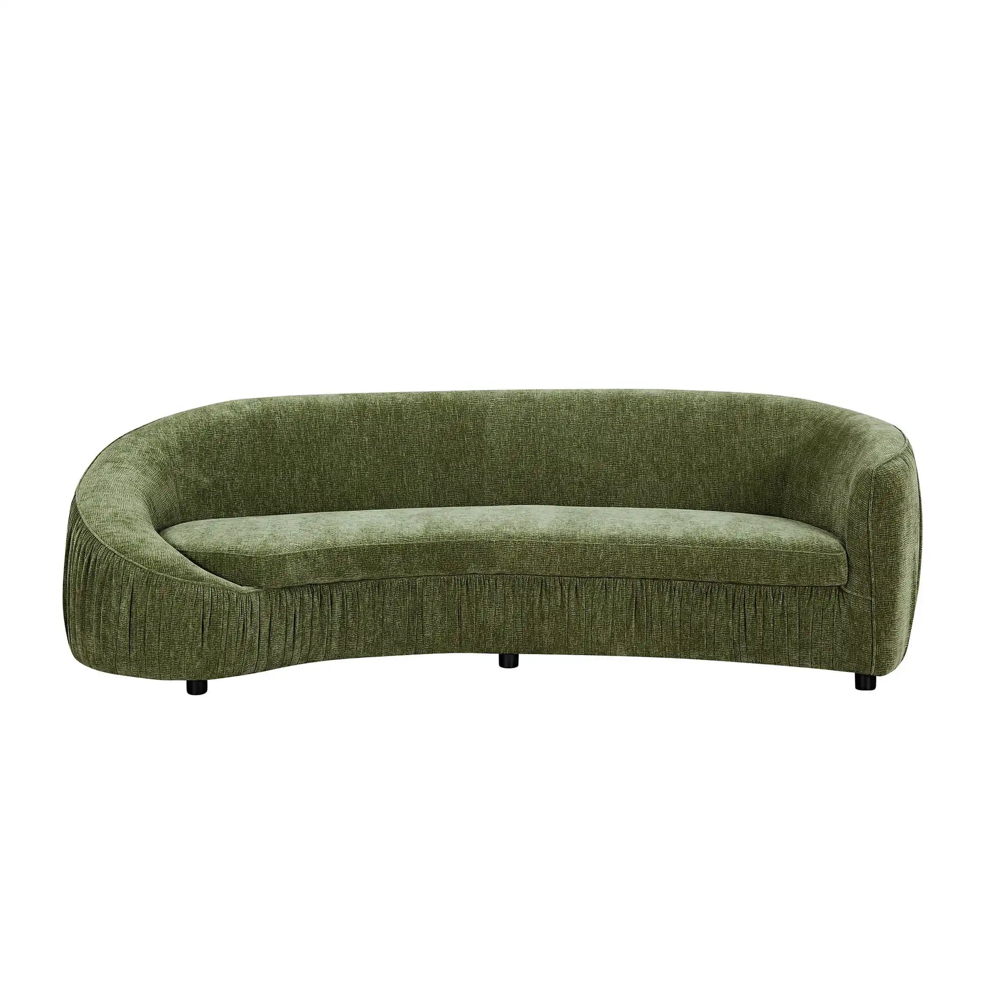 Sonnet Modern Curved Sofa - Best Buy Furniture