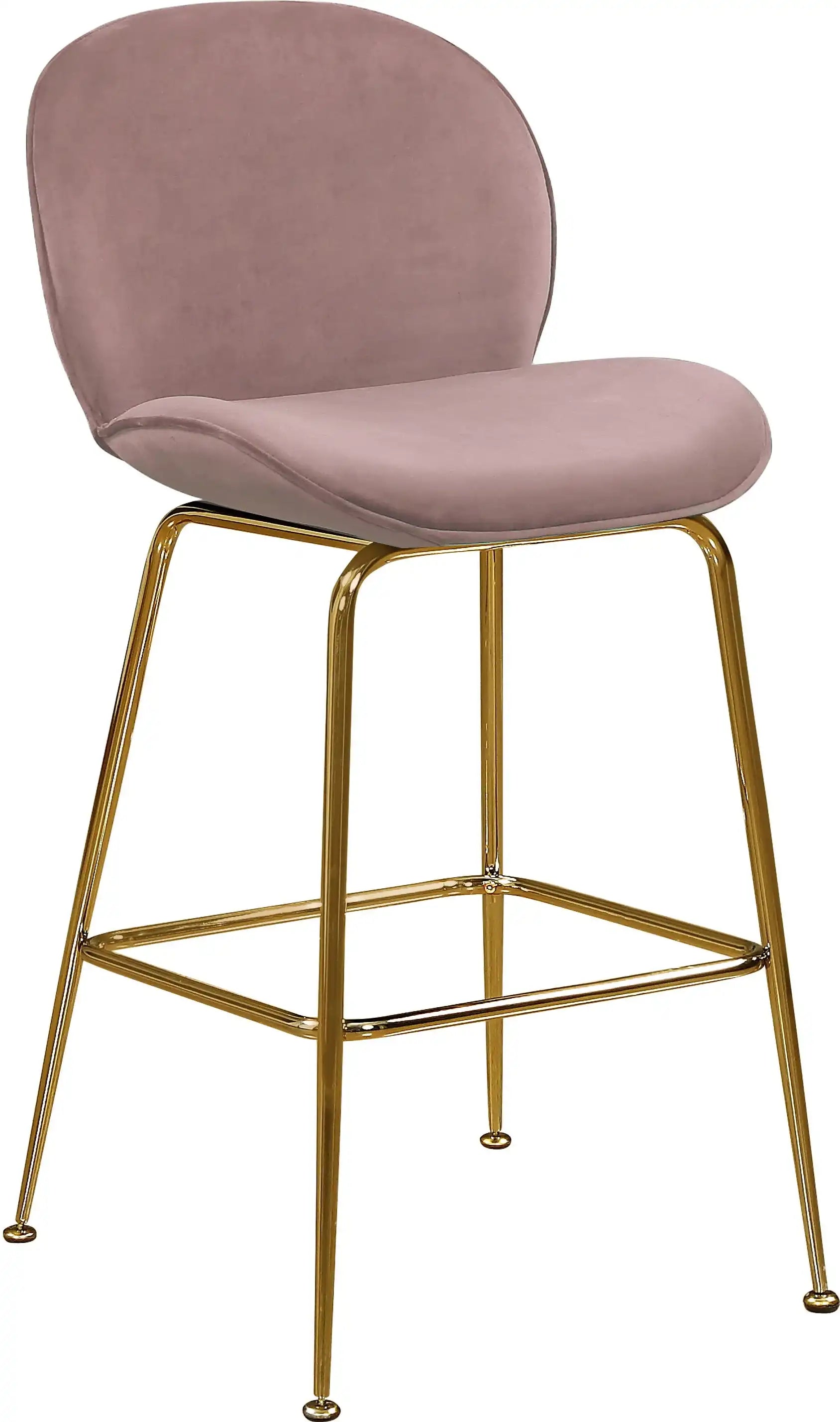 Paris - Stool with Gold Legs (Set of 2) - Best Buy Furniture