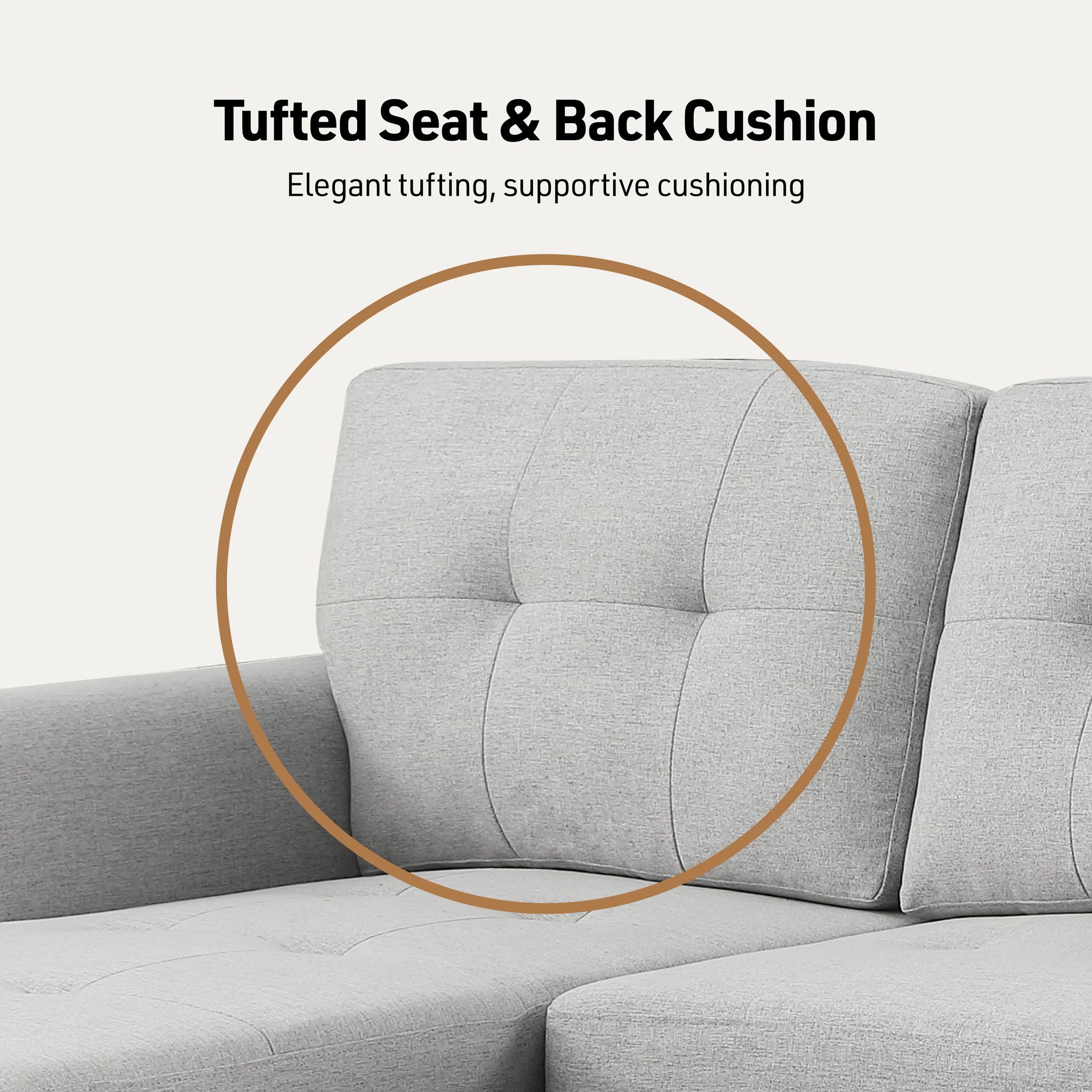 Lucca - Linen Reversible Sleeper Sectional Sofa With Storage Chaise - Best Buy Furniture