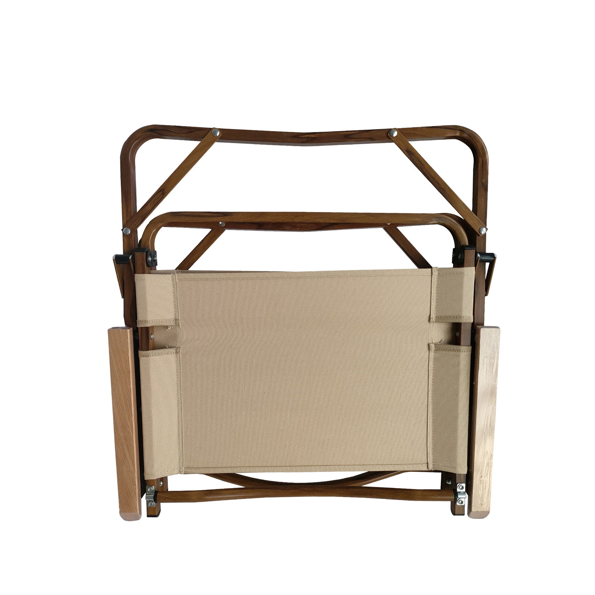 Comfy Foldable And Portable Chair With Armrests, Indoor And Outdoor (Set of 4) - Brown - Best Buy Furniture