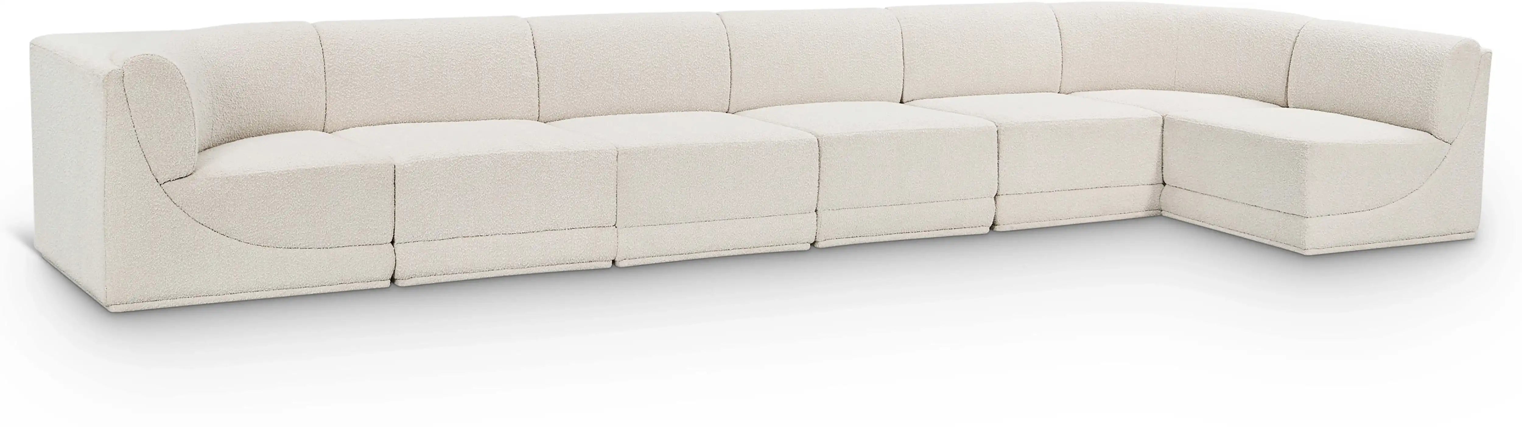 Ollie - 7 Piece Modular Sectional - Best Buy Furniture