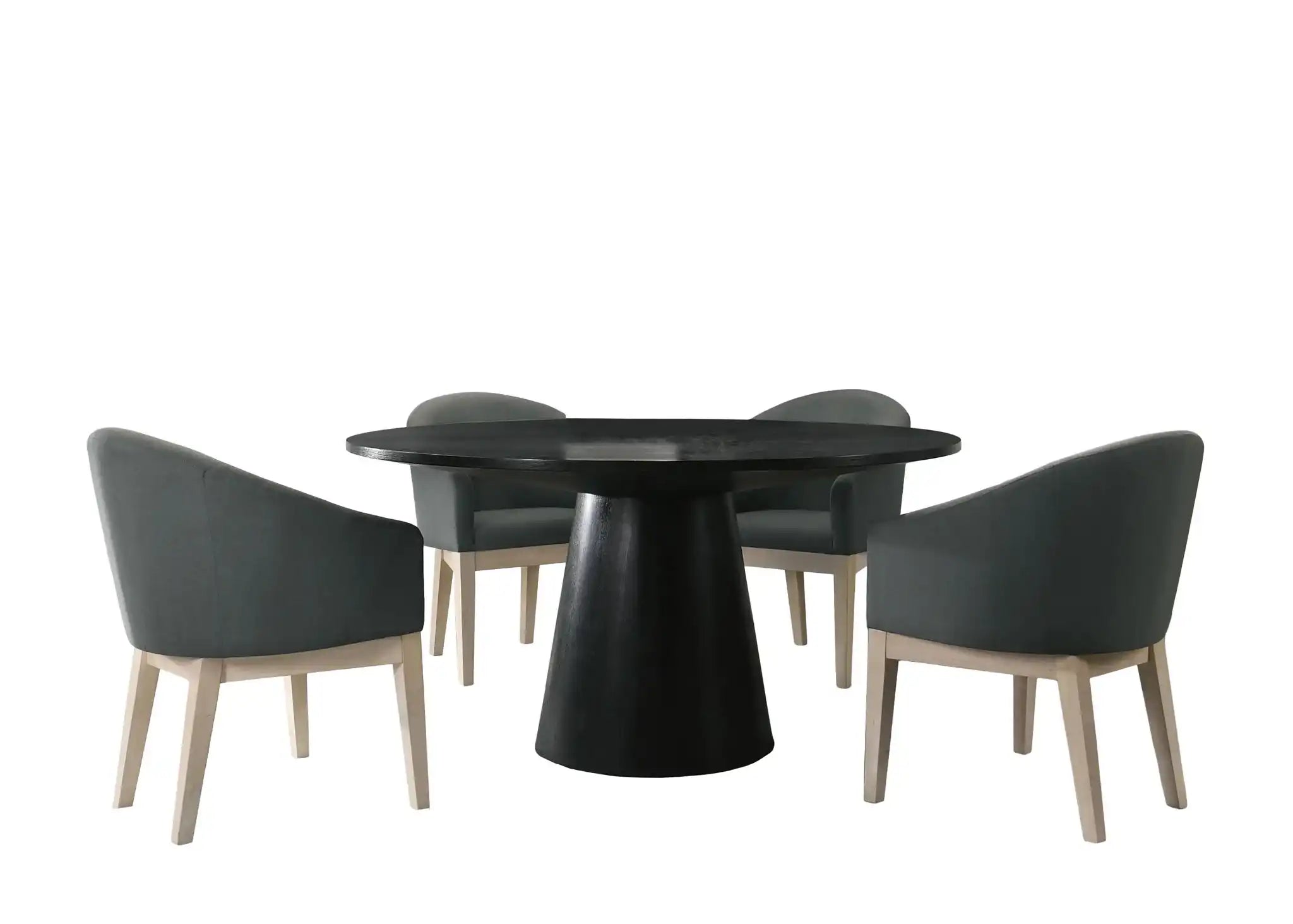 Jasper - 59" Round Dining Table Set - Best Buy Furniture