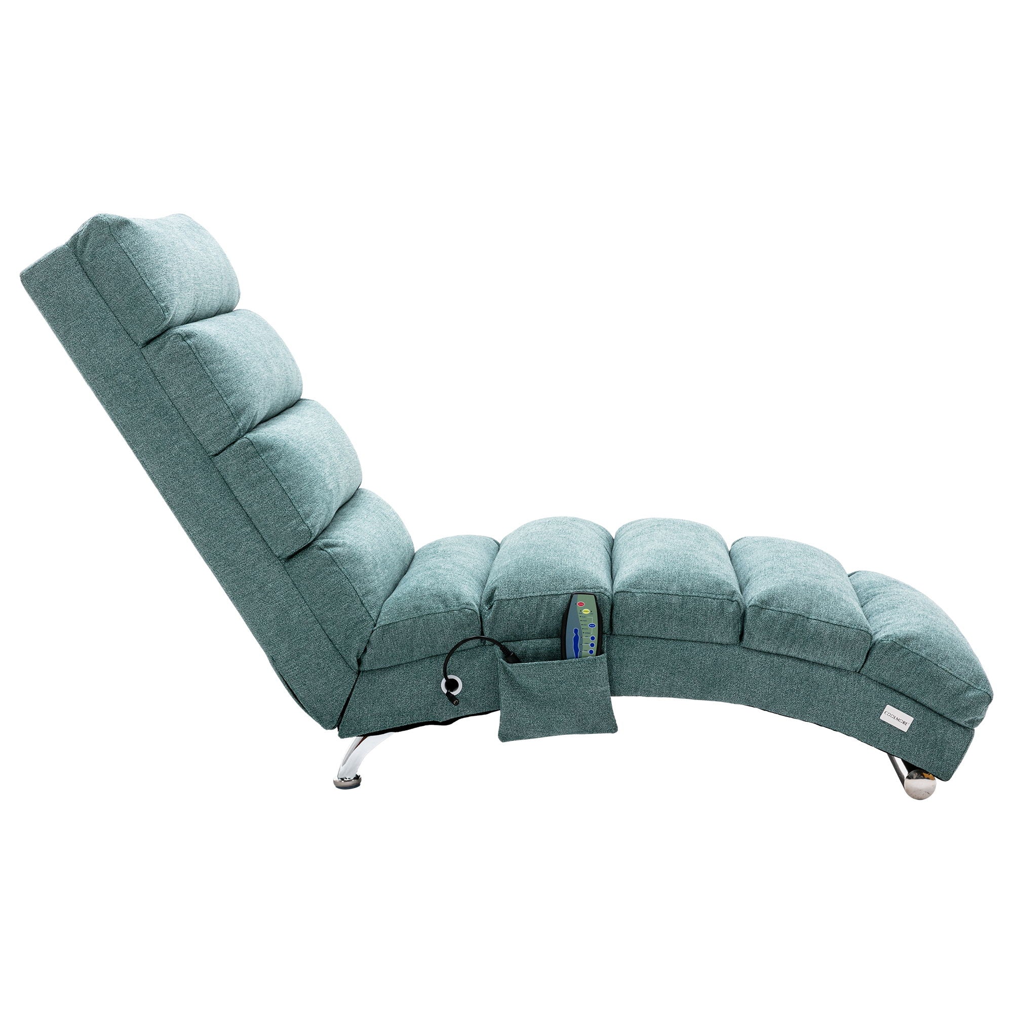 Massage Chaise Lounge Indoor With Remote Control, Ergonomic Electric Massage Lounger - Best Buy Furniture
