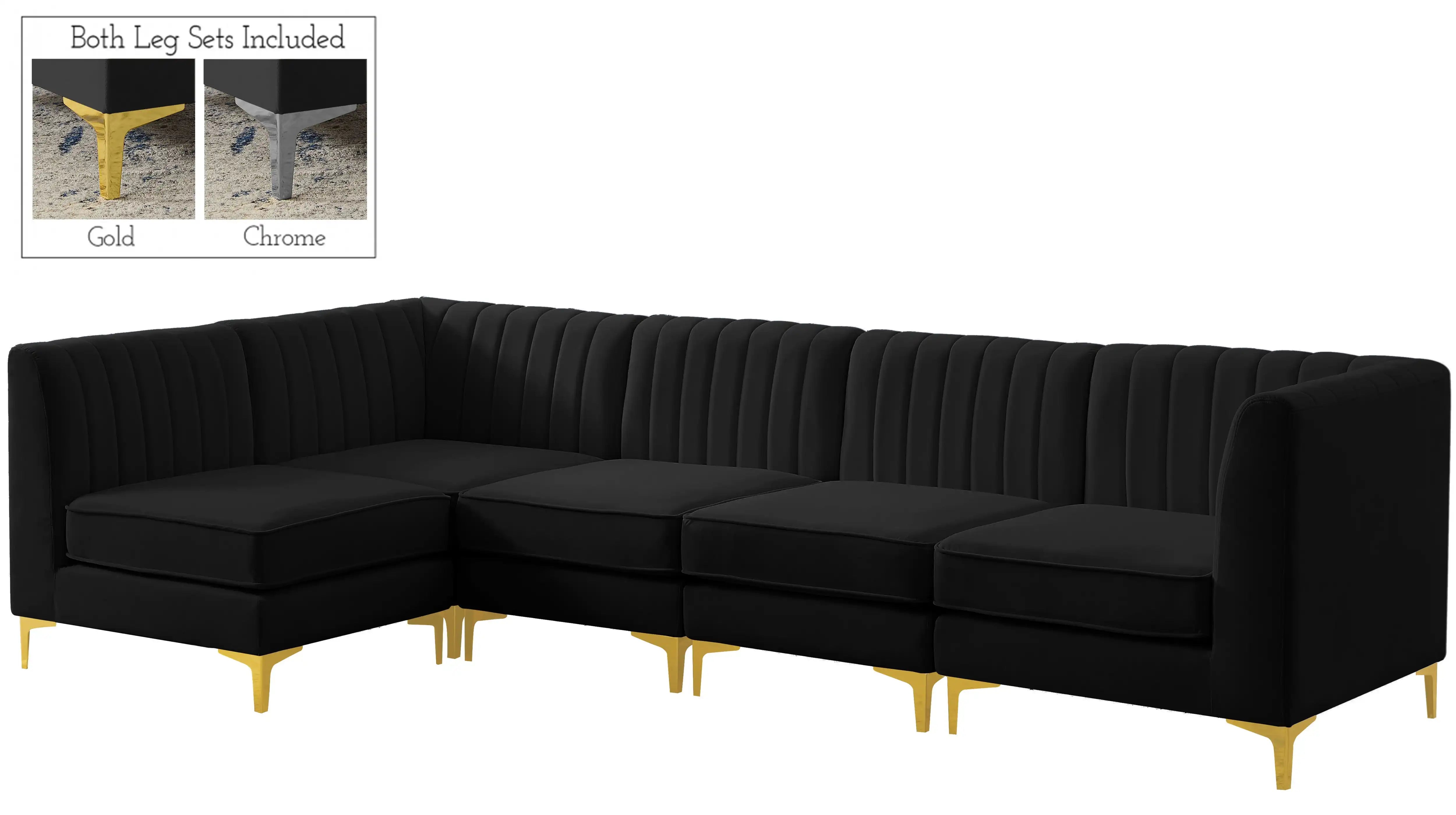 Alina - 5 Piece Modular Sectional - Best Buy Furniture