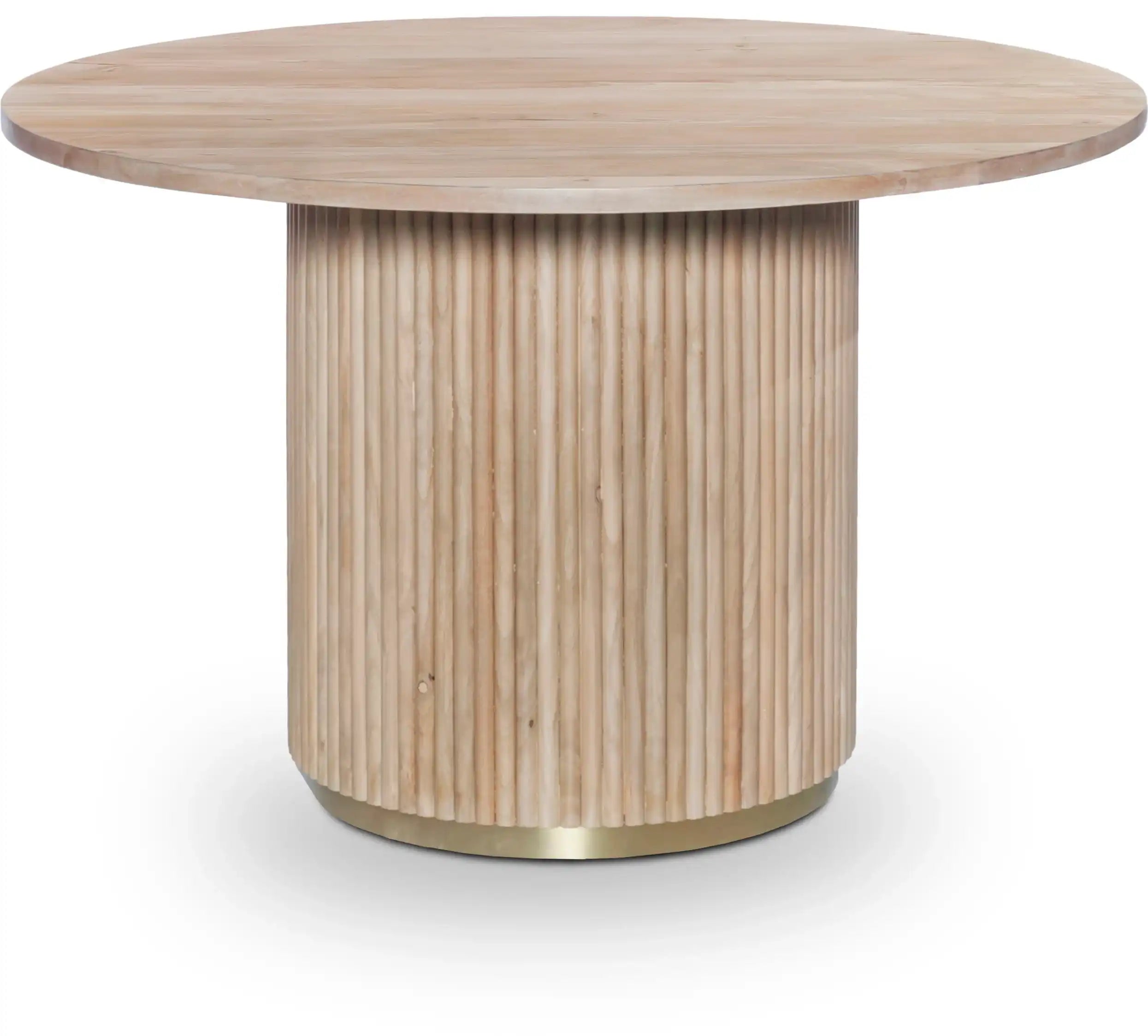 Oakhill - Wood Dining Table - Natural - Best Buy Furniture