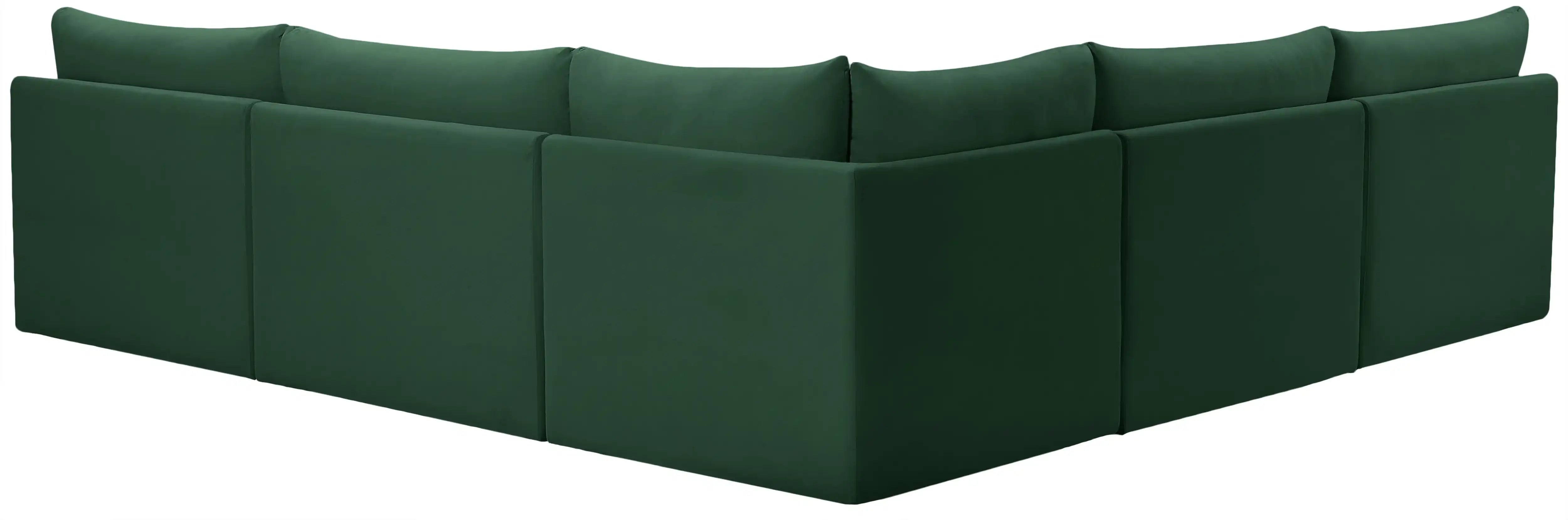 Jacob - Modular Corner Armless Sectional 5 Piece - Best Buy Furniture